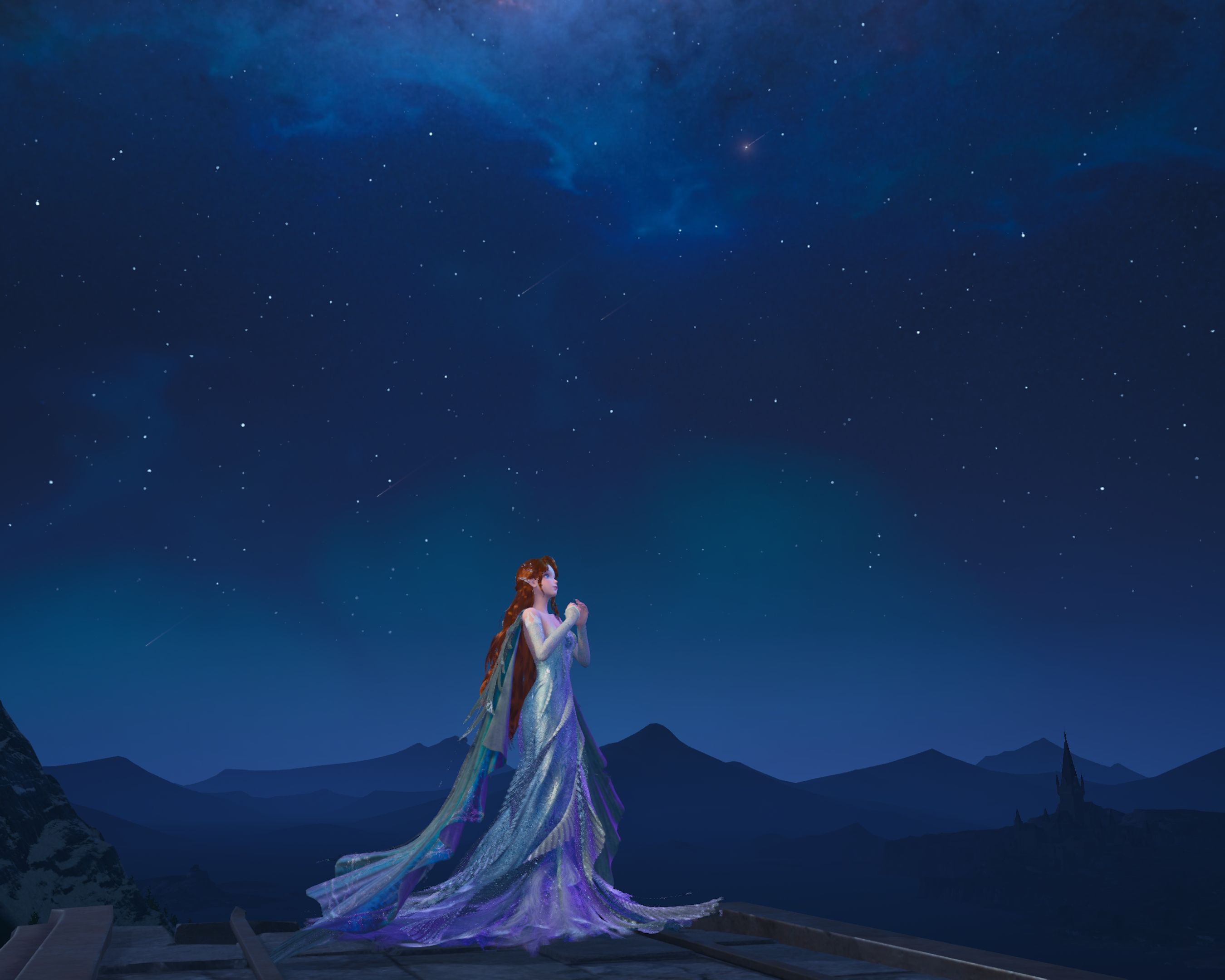 2700x2160 High Lady of the Night Court, Feyre Archeron (ACOMAF)