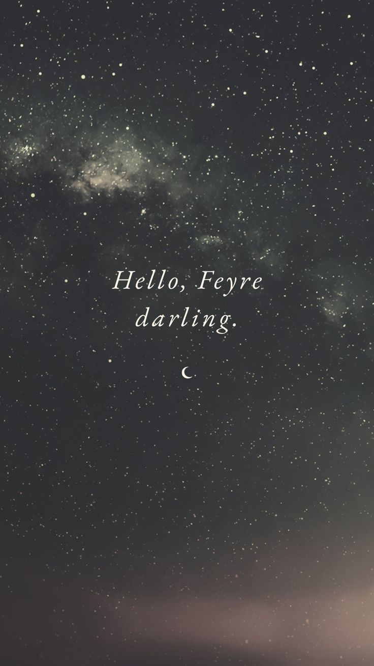 736x1308 Hello, Feyre darling
