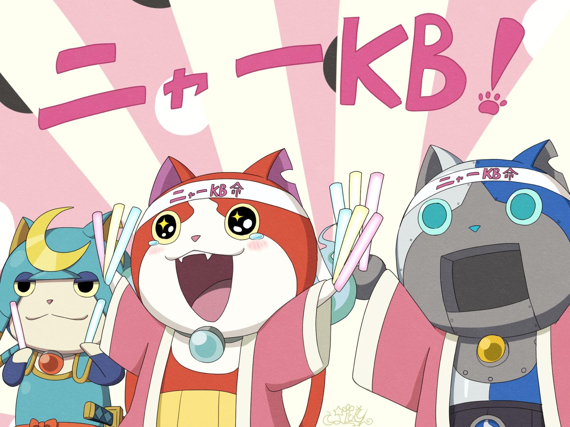 1920x1440 Yo Kai Watch HD: Jibanyan & Robotnyan Rallyx1536