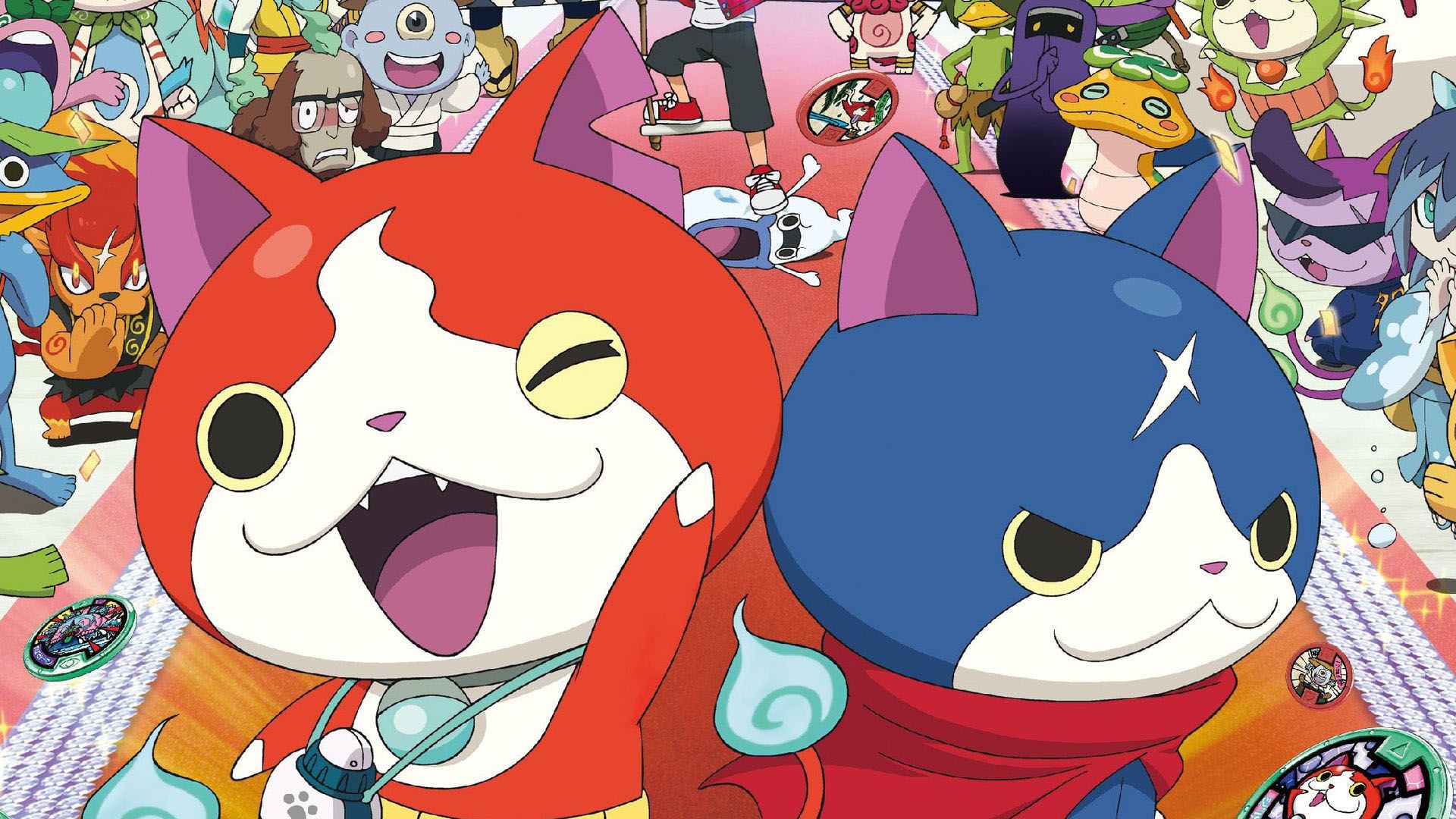 1920x1080 New Jibanyan 3DS theme available in My Nintendo