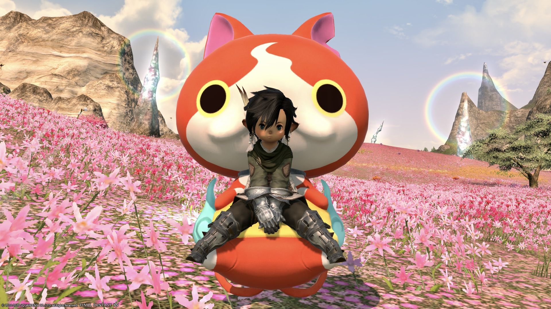 1920x1080 Yo Kai Watch Collaboration Complete Mount “Jibanyan Couch”. Norirow Note: Eorzean Diary In FF14