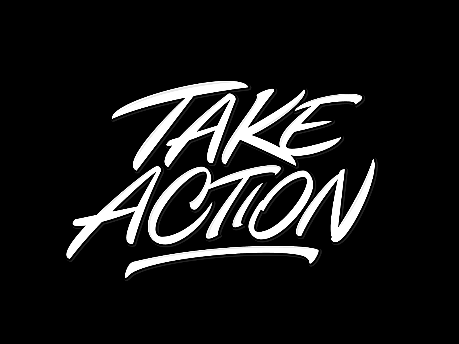 1600x1200 Take Action by Sasha Cko on Dribbble