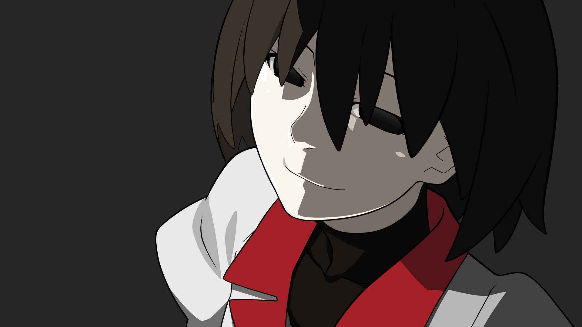 1920x1080 Wallpaper anime, bakemonogatari, Ougi Oshino, owarimonogatari for mobile and desktop, section арт, resolution 1920x1080