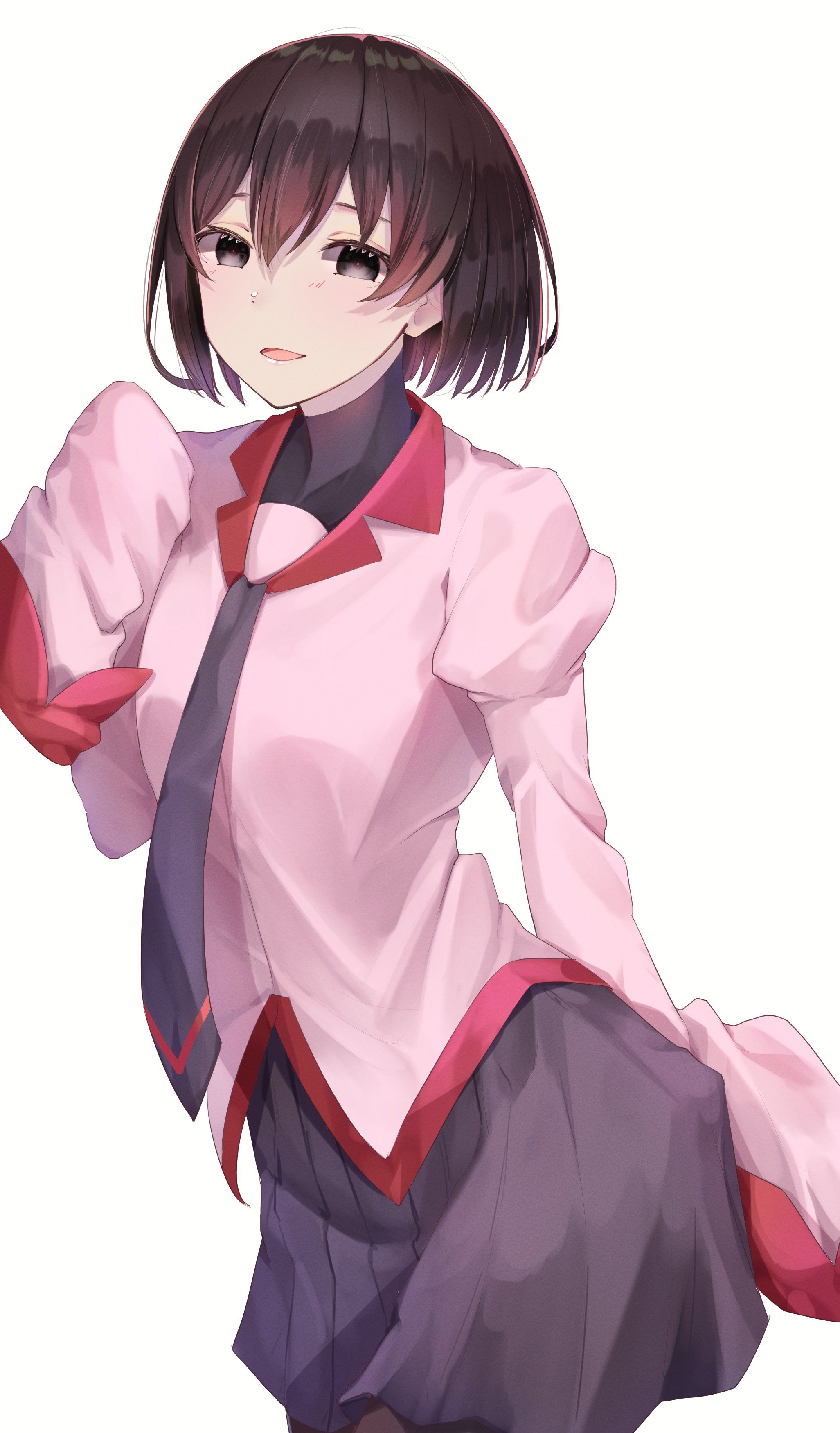 2053x3500 Ougi Oshino Creepy & Cute