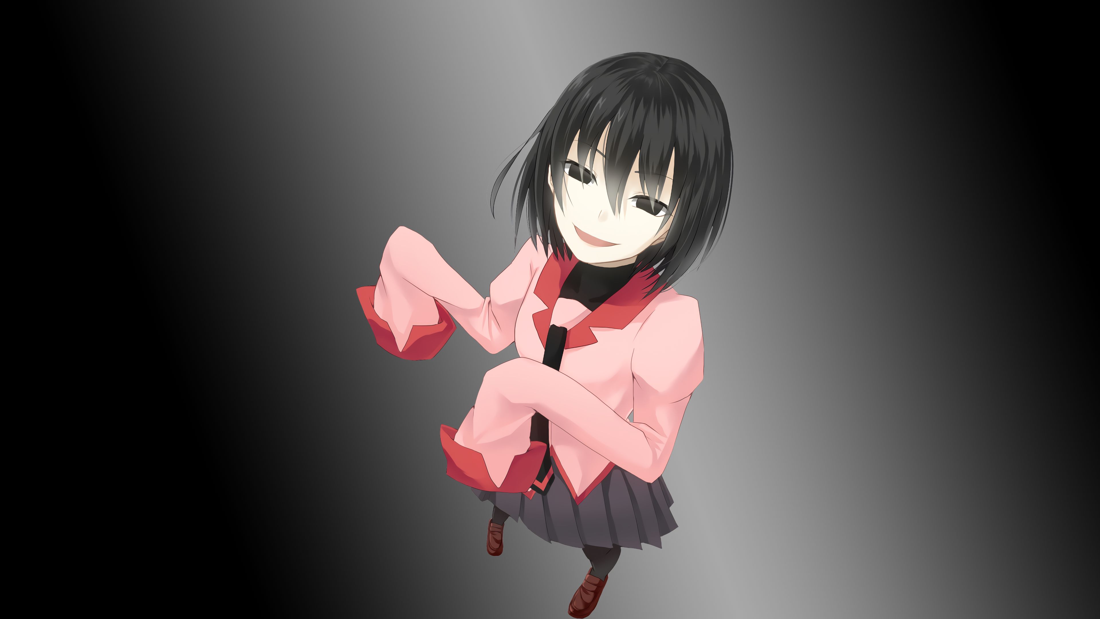 3840x2160 Phone wallpaper: Anime, Monogatari (Series), Ougi Oshino, Owarimonogatari 779620