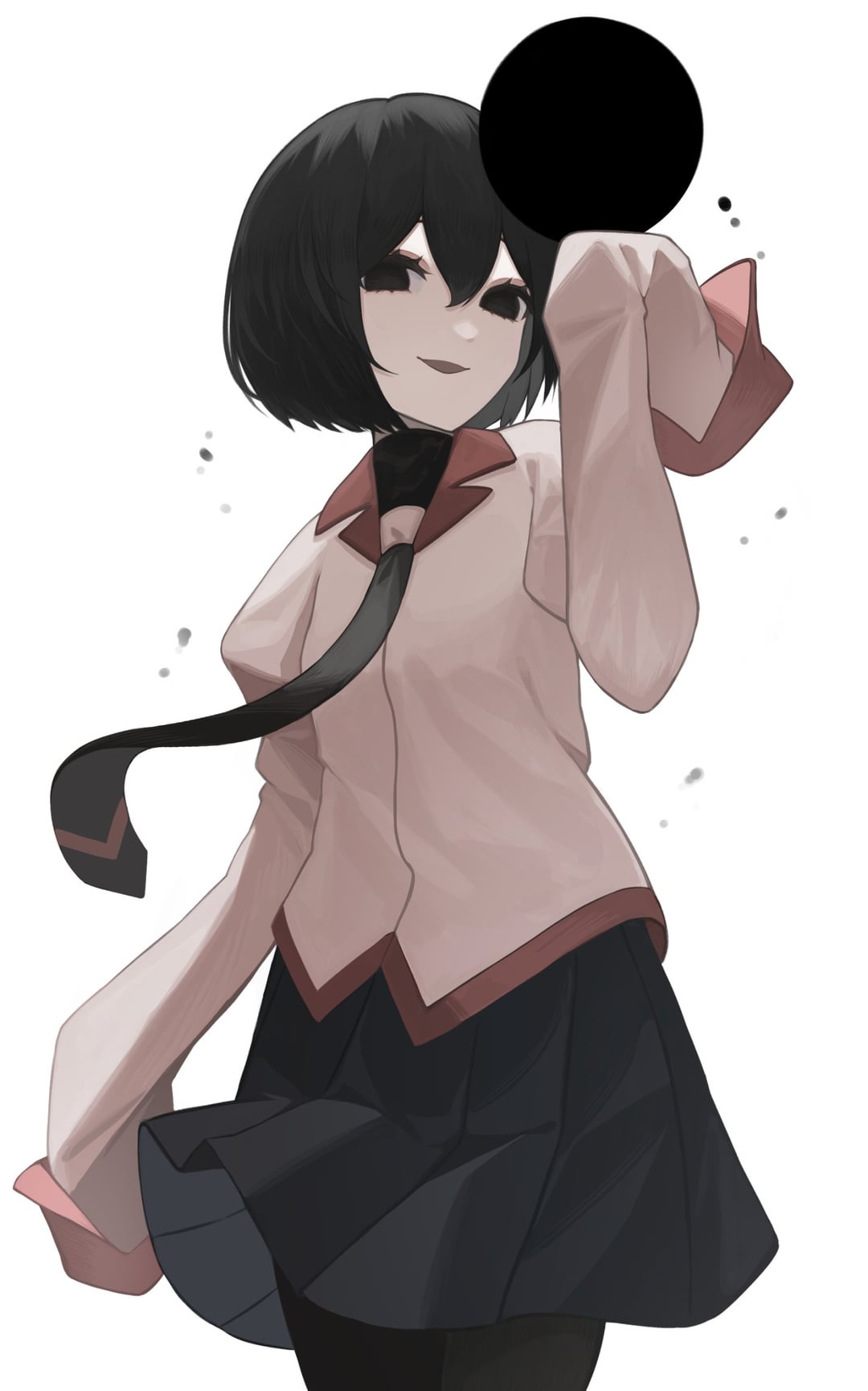1080x1730 Ougi Oshino Holding The Sphere Of Darkness