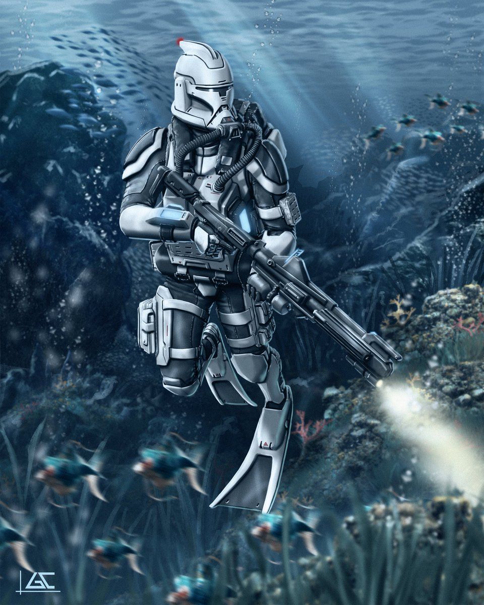 960x1200 And here we are Folks! It's time to show you the scuba troopers! Small bio in the second image. And next week, something you've been waiting for is coming! What do you