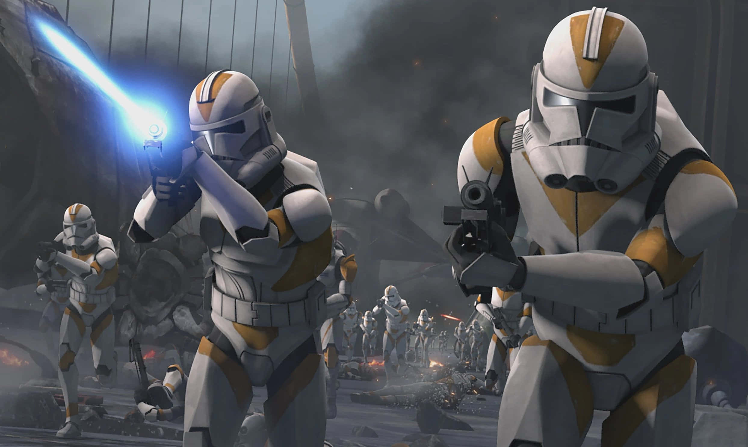 2486x1486 Download Star Wars The Clone Wars Clone Troopers Picture