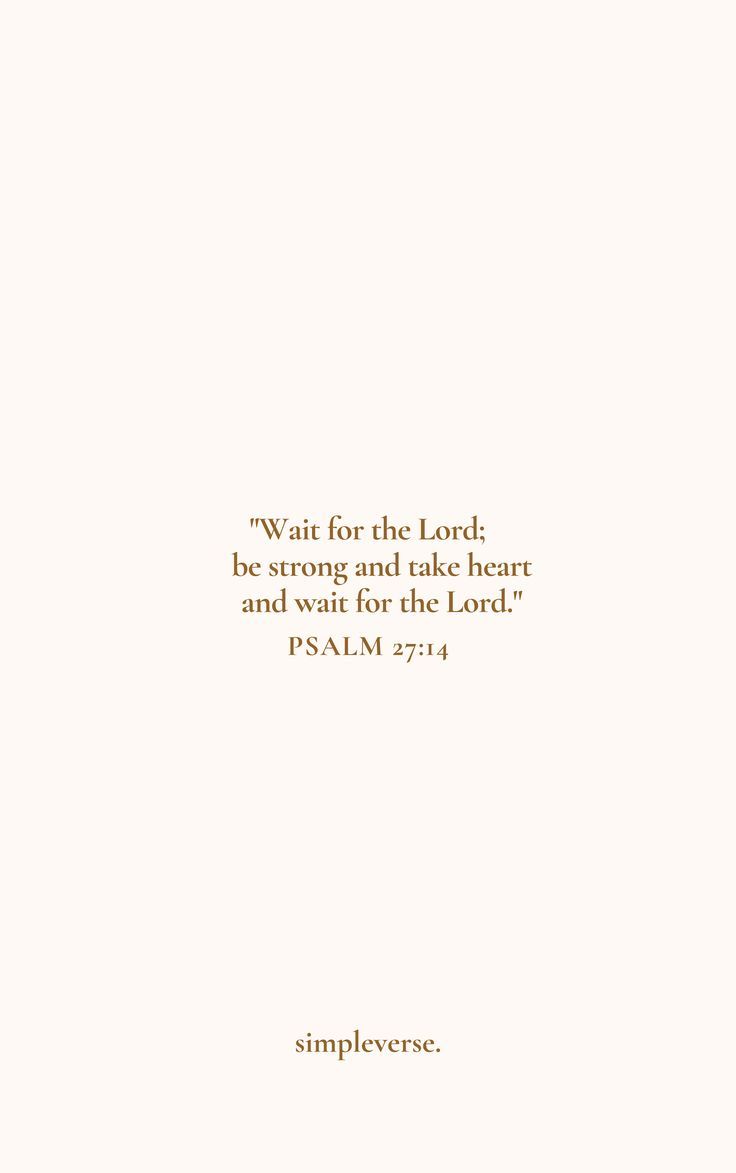 736x1173 Psalm 27:14 Bible Verse Wallpaper