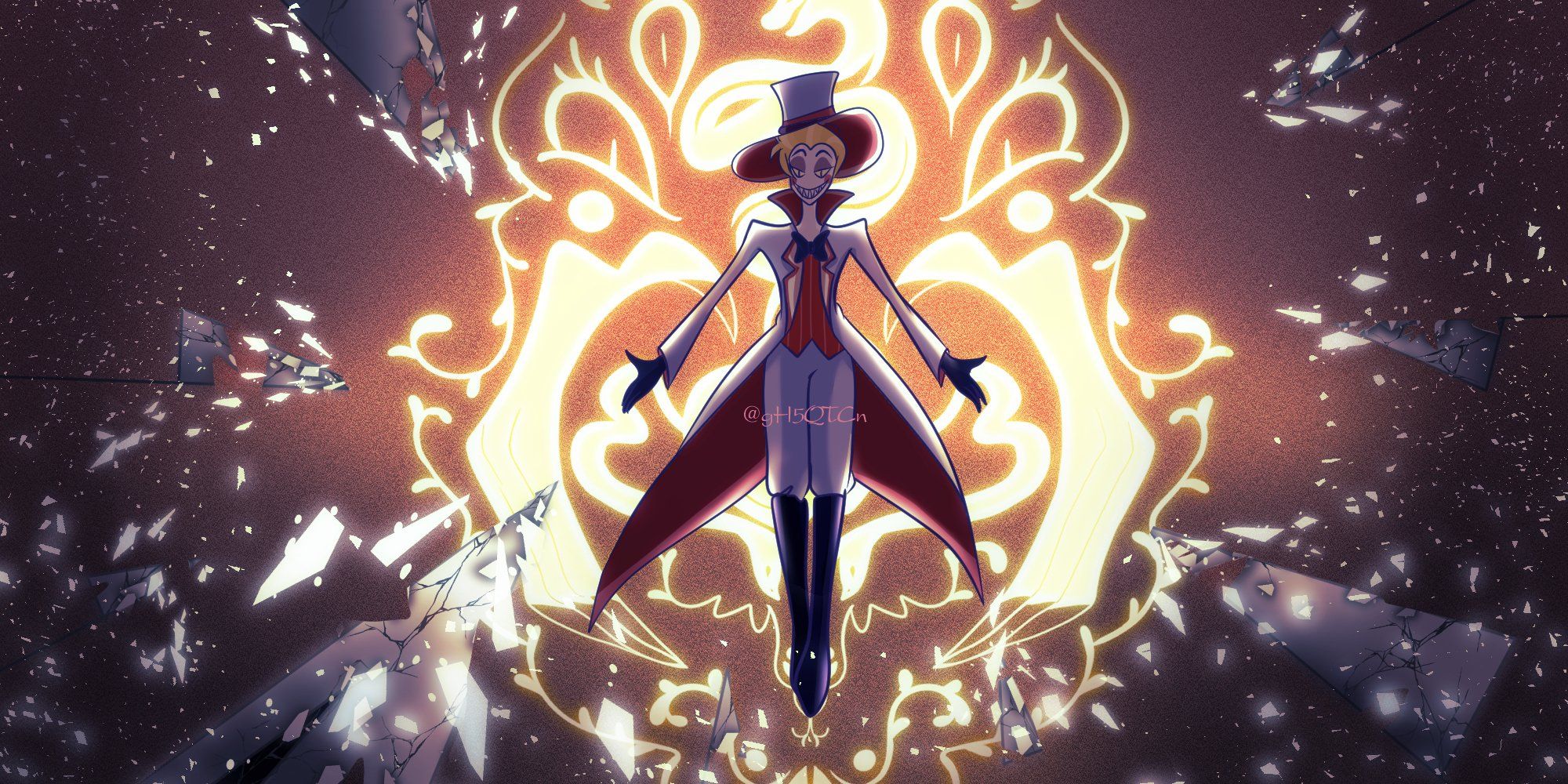 2000x1000 Lucifer (Hazbin) Hotel by Gh5qtcnrksyeynr Anime Image Board