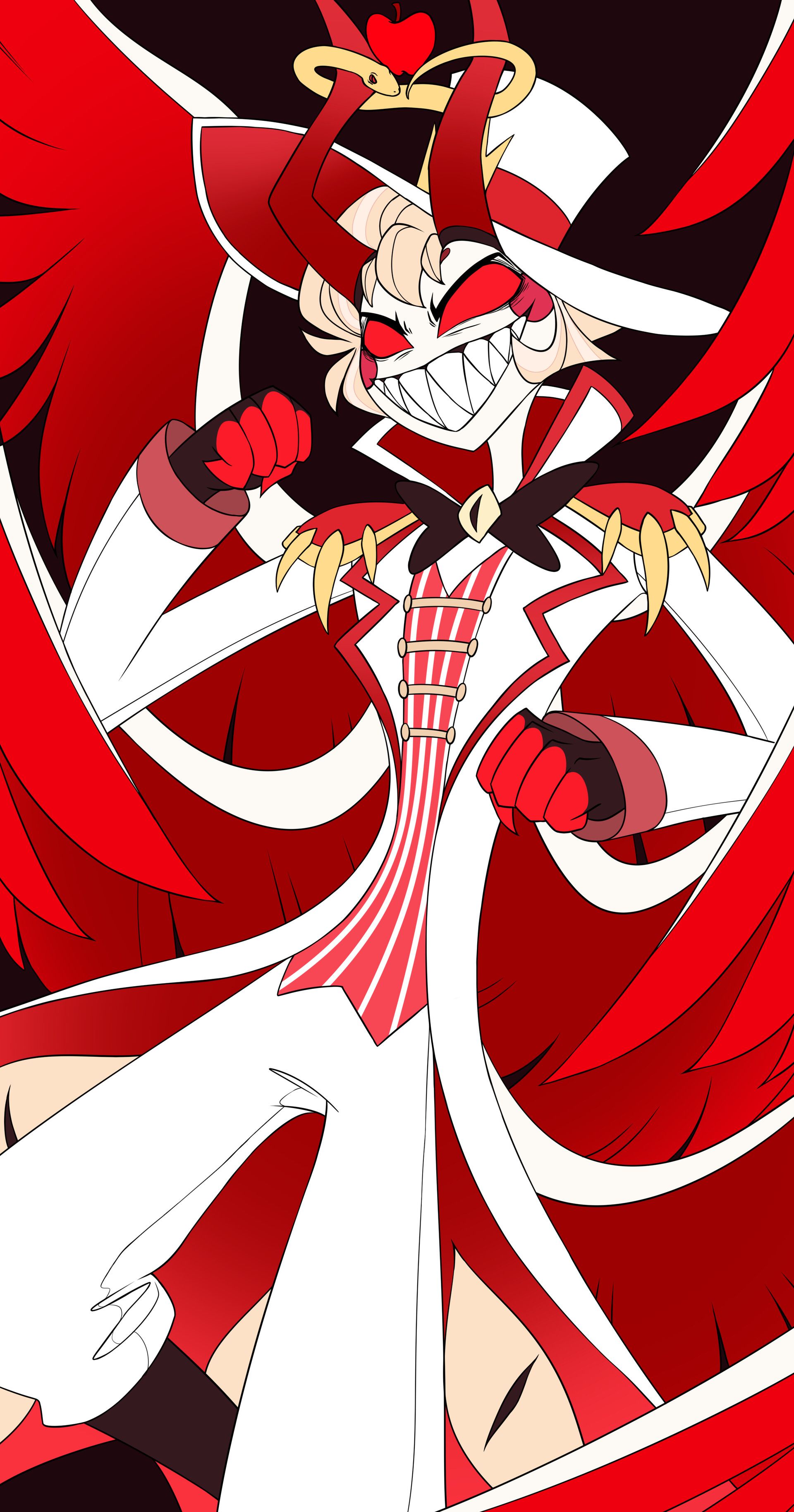 1920x3654 Lucifer Morningstar (Hazbin Hotel)