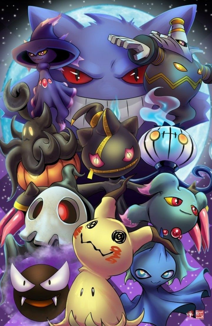 720x1106 pokemon. Ghost pokemon, Pokemon art, Cool pokemon wallpaper