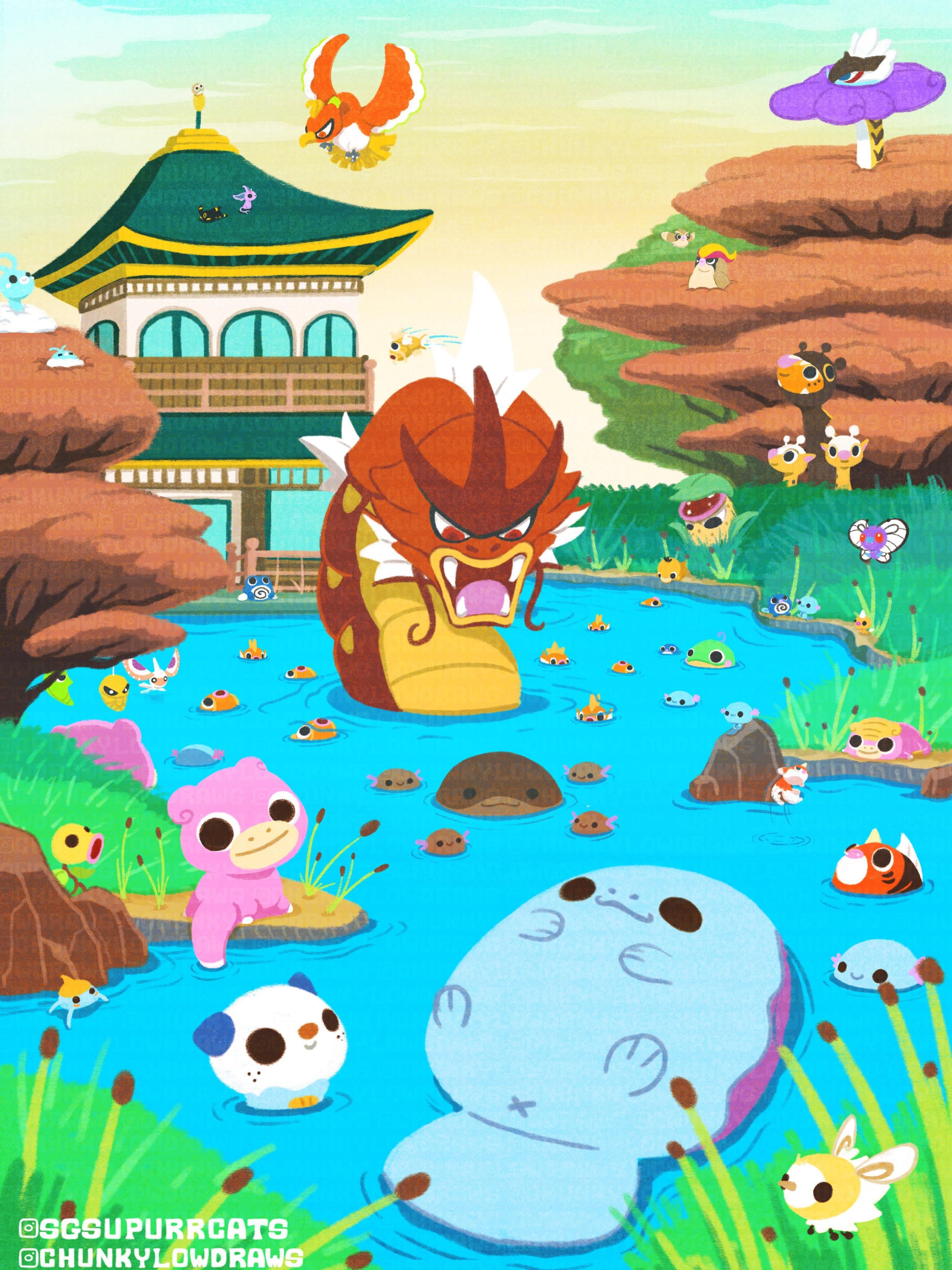 3071x4095 OC Derpy Lake of Rage