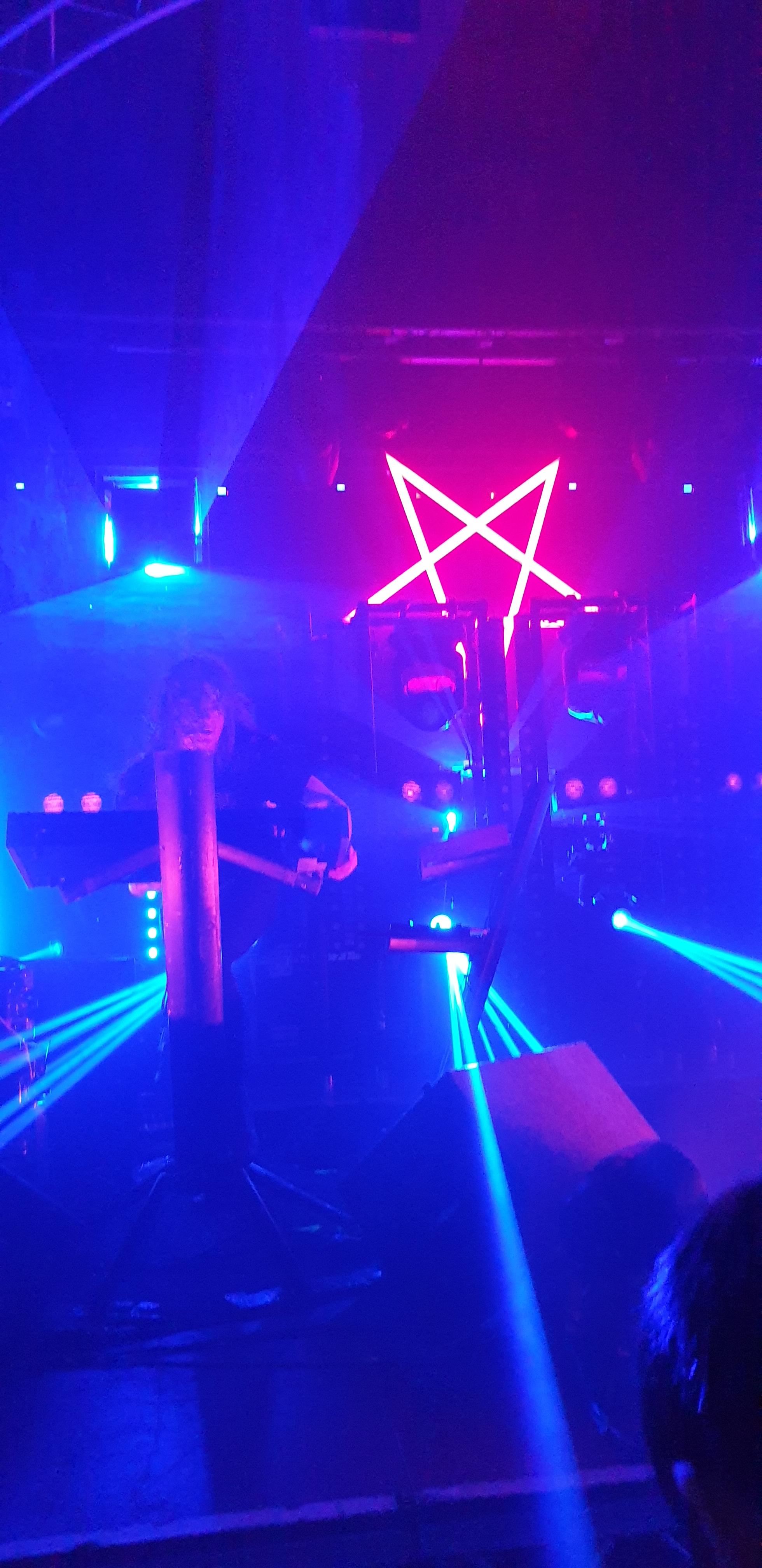 1960x4032 Took this at the Perturbator show in Glasgow It's now my phone wallpaper
