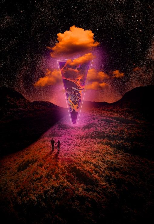 509x740 Dark Synth Photo Free High Quality Picture