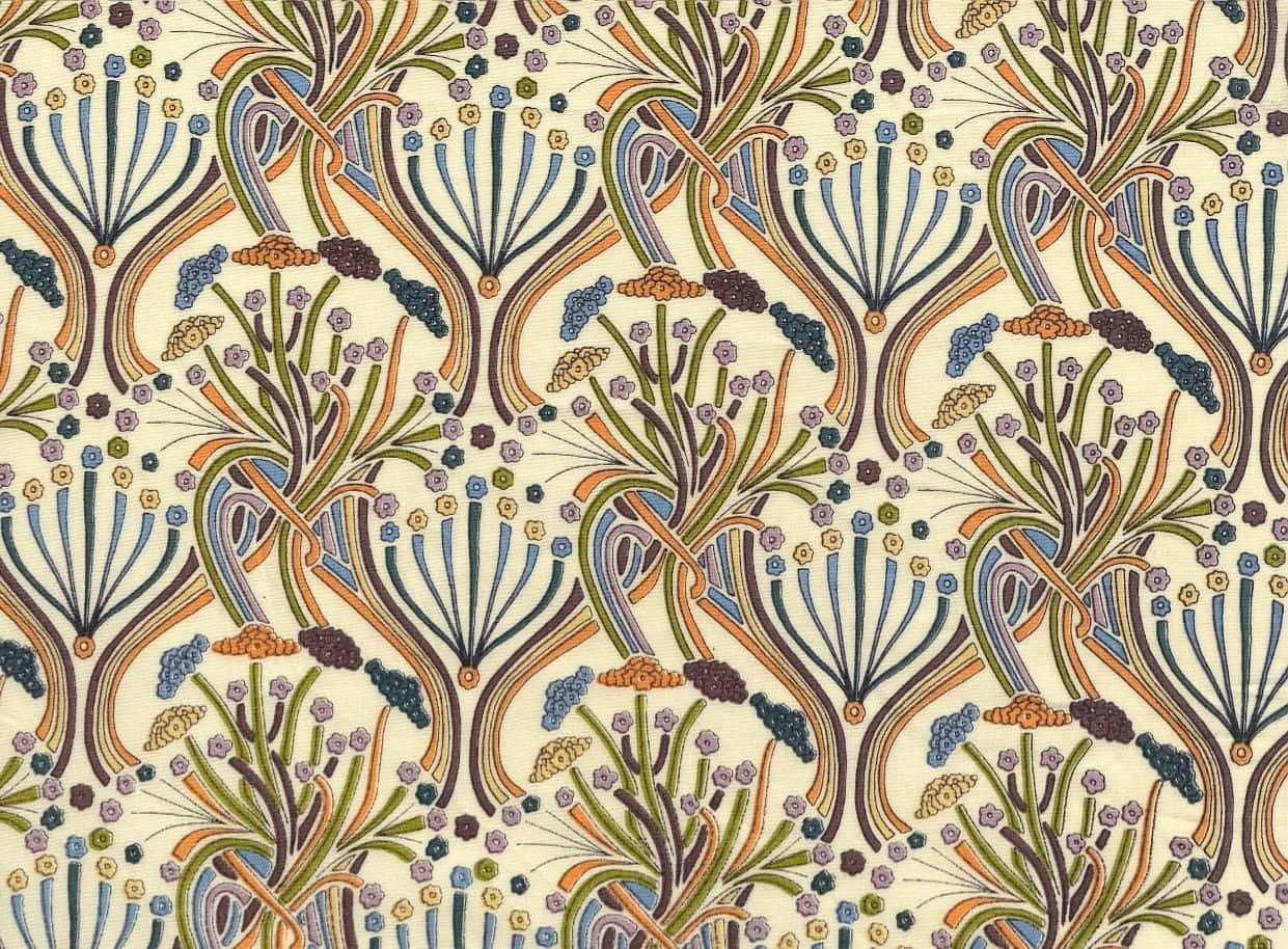 1241x914 Download Authentic Art Nouveau: A Timeless Style Wallpaper