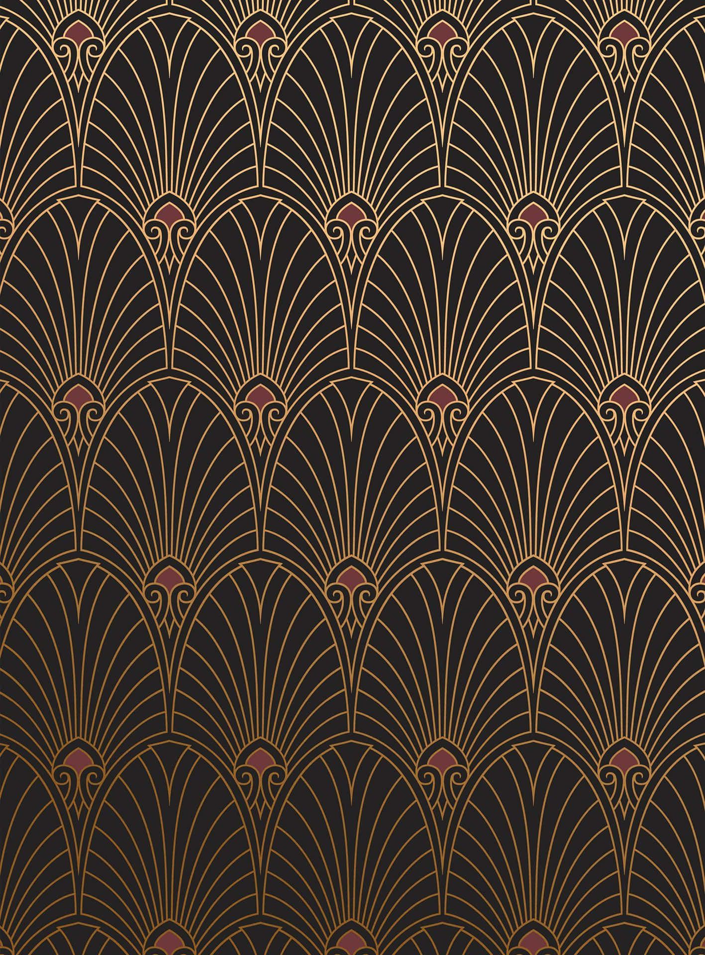1417x1920 Download Captivating Art Nouveau Painting Wallpaper