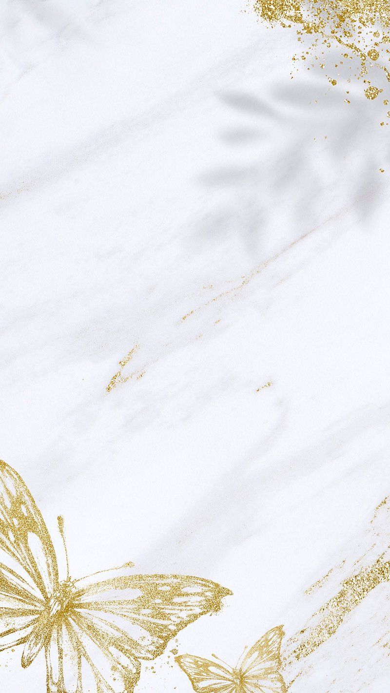 800x1422 White Gold Marble Background Image Wallpaper
