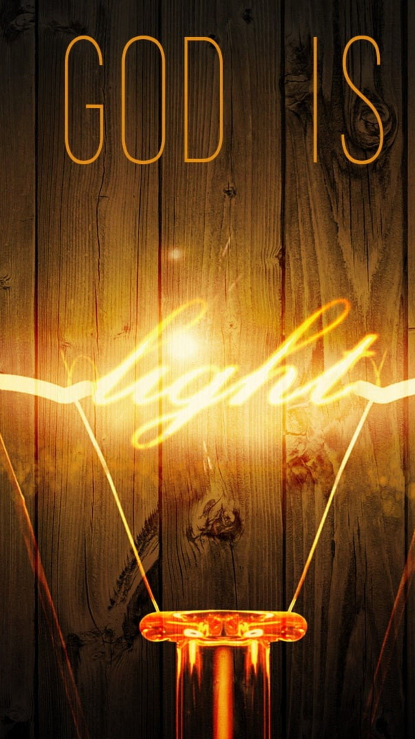 1440x2560 God Is Light 4K HD Jesus Wallpaper