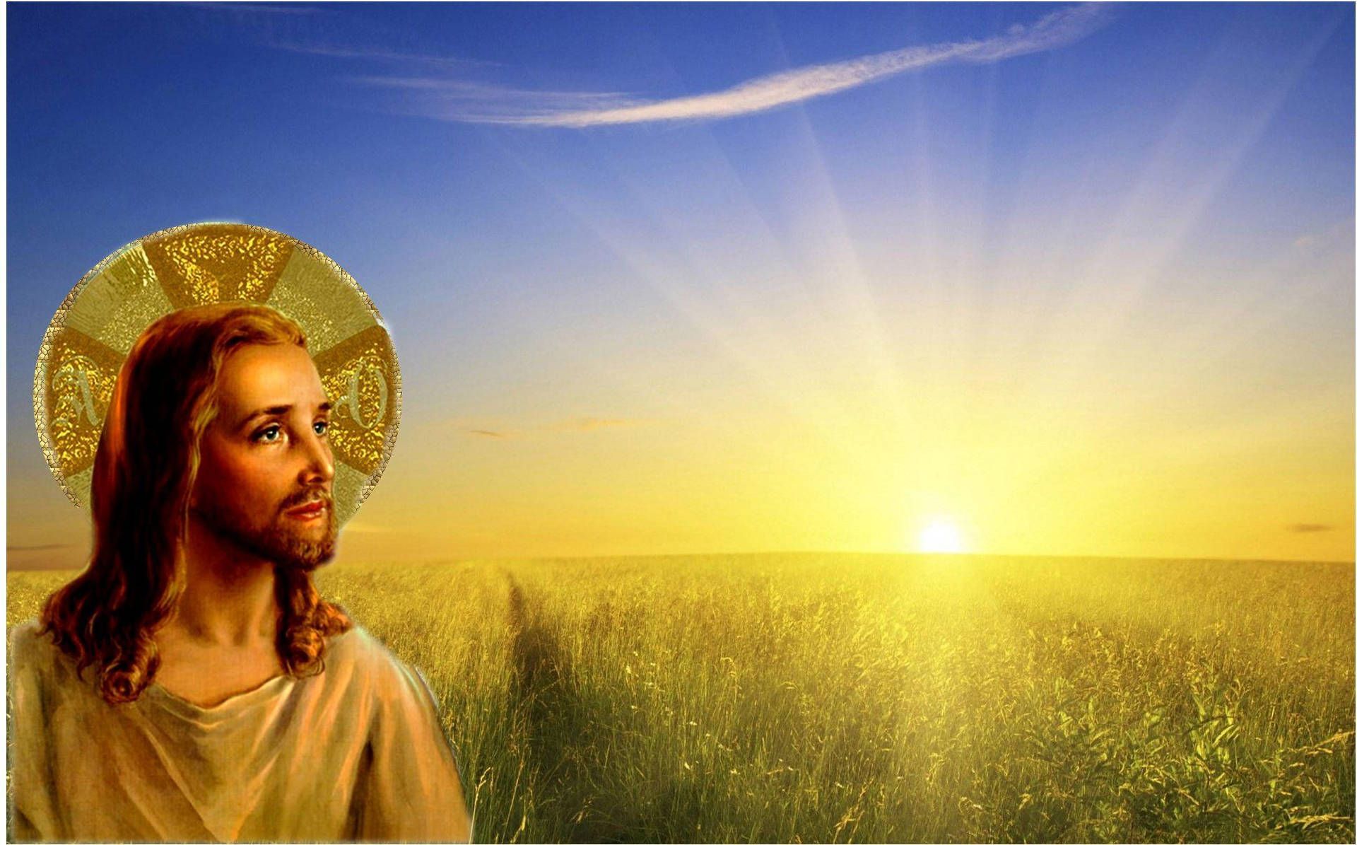 1920x1195 Download Jesus Christ, the light of the world Wallpaper