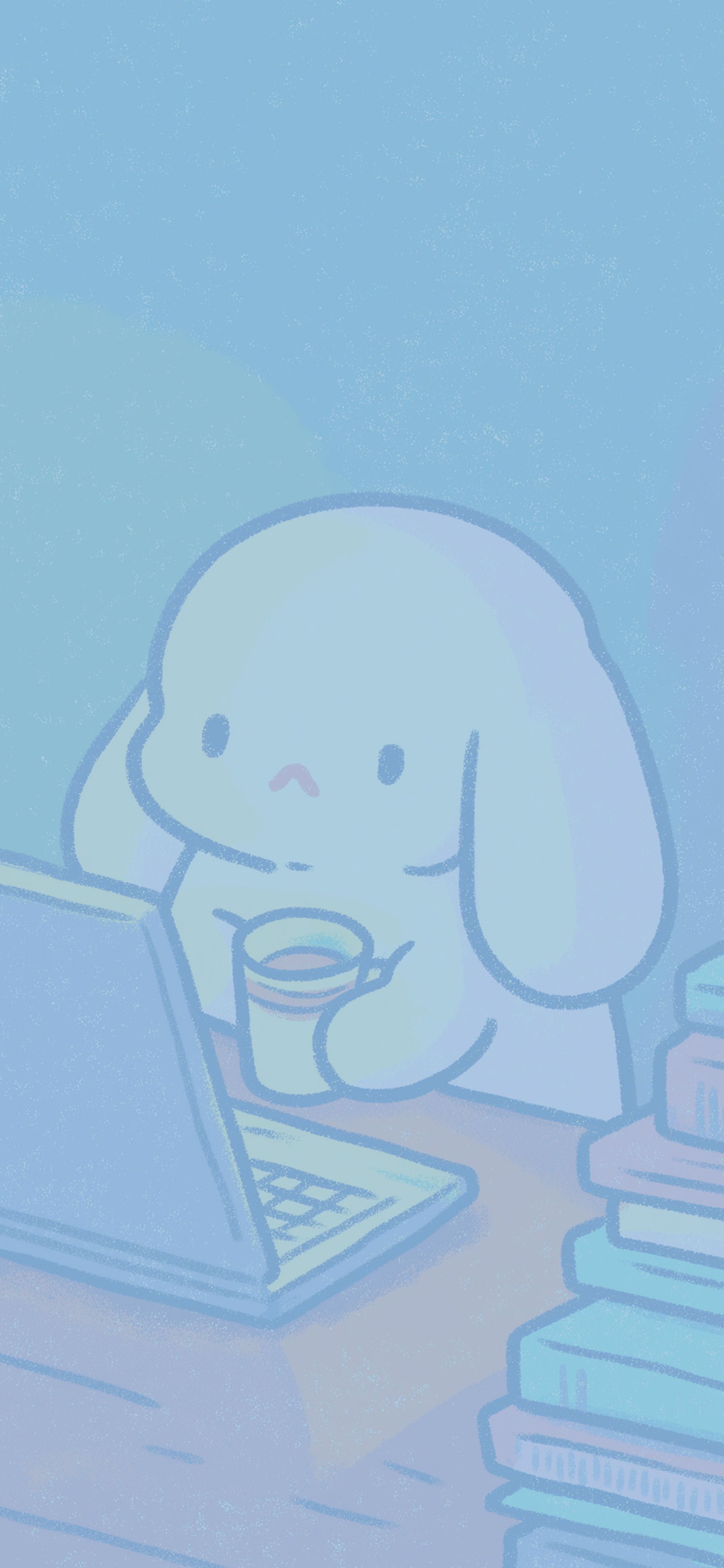 2000x4329 Cinnamoroll Cozy Study Cute Wallpaper HD Wallpaper