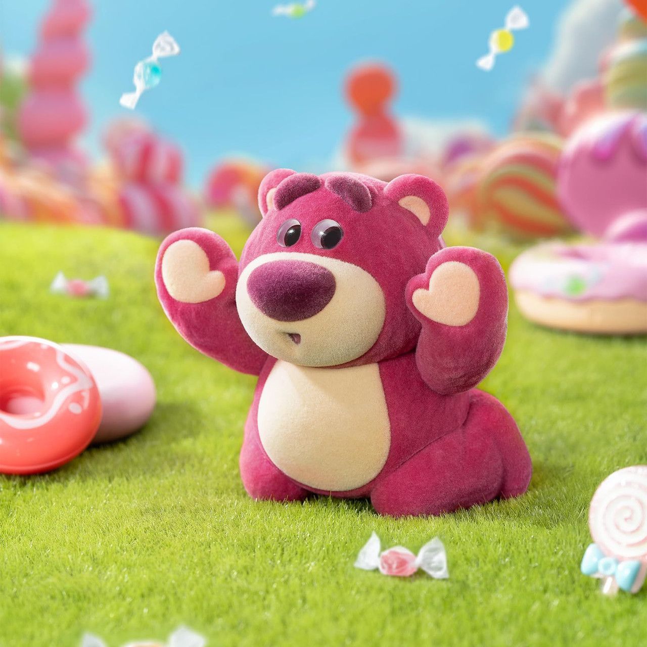 1280x1280 52Toys Blindbox Lotso It's Me Series 2 Blind Box Trading Figure Collection Figure Movie Toy Story 3 Collaboration Goods Lotso Hugging Bear Toy Flocked