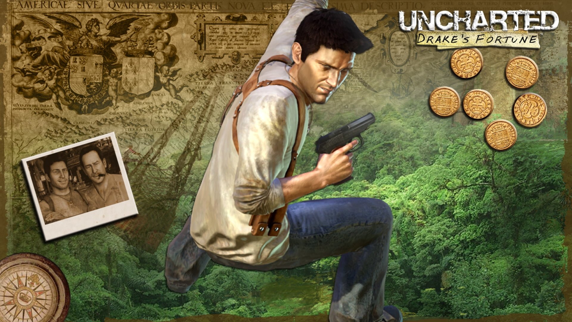 1920x1080 Uncharted Drake's Fortune digital wallpaper HD wallpaper