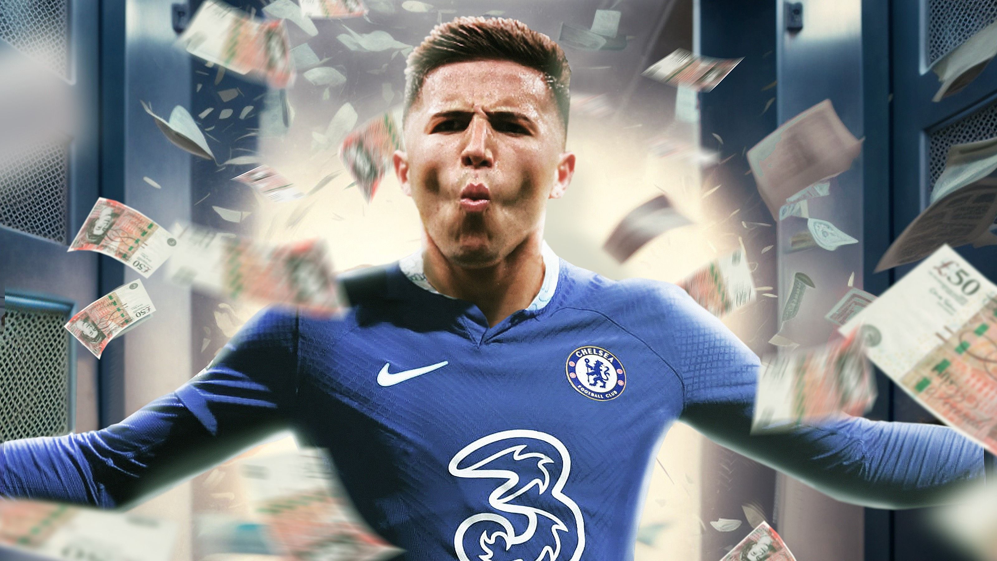 3200x1800 Enzo Fernandez 2026 Wallpaper
