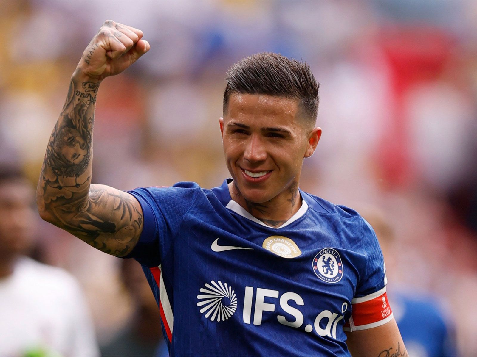 1600x1200 Enzo Fernandez Leads Chelsea To FA Cup Final With 1 0 Win