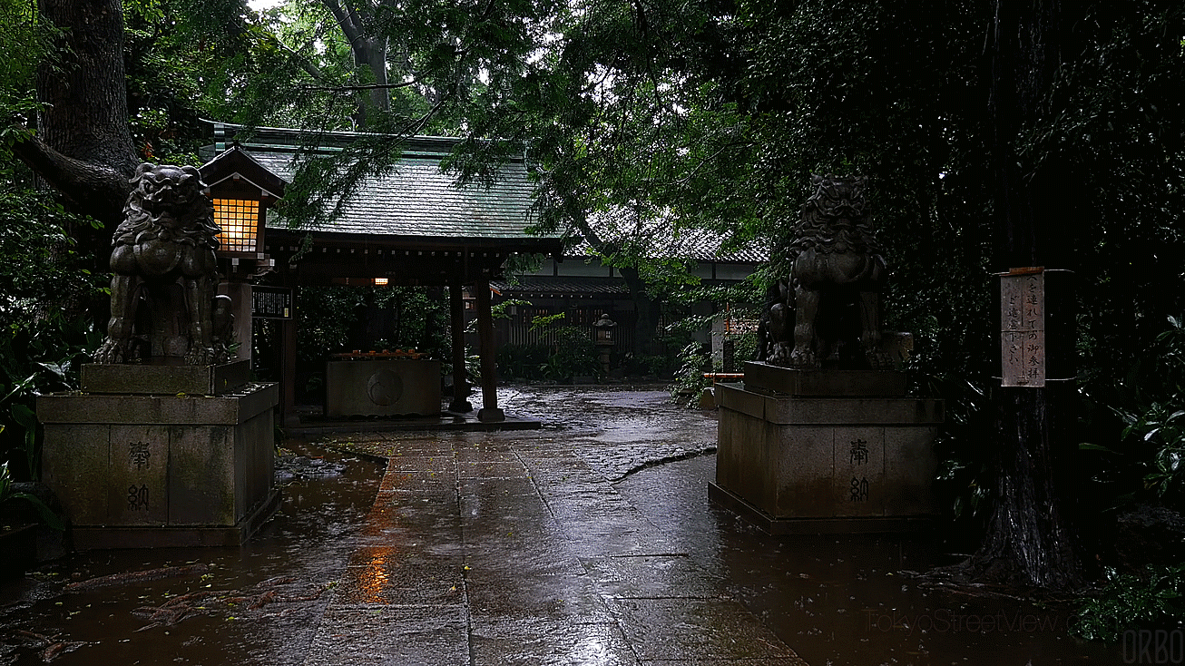 1306x734 Summer rain in Okusawa, Tokyo