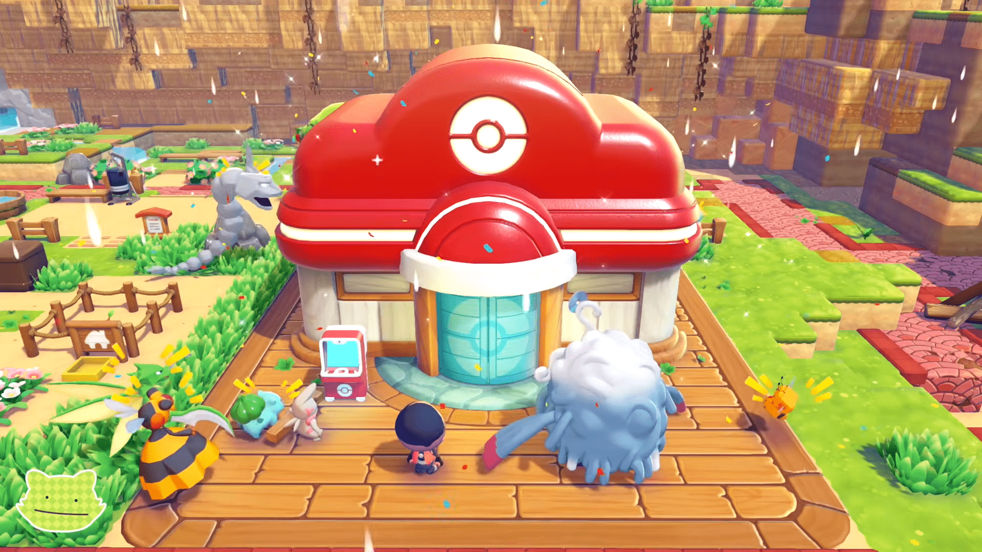1920x1080 Pokemon Pokopia: How to Rebuild Pokemon Center (Full Guide) Locations, Materials and Pokémon Needed