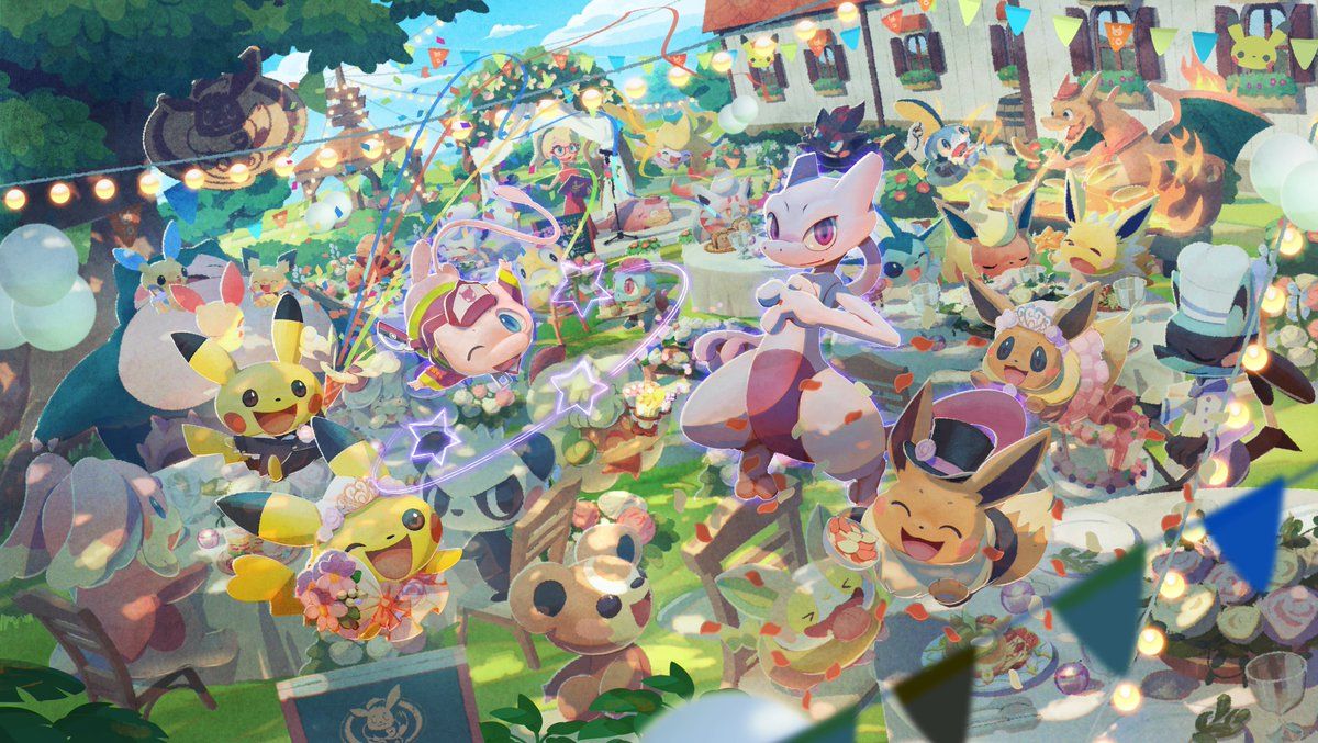 1200x677 Serebii Picture: High quality artwork of the new Pokémon Café ReMix title screen