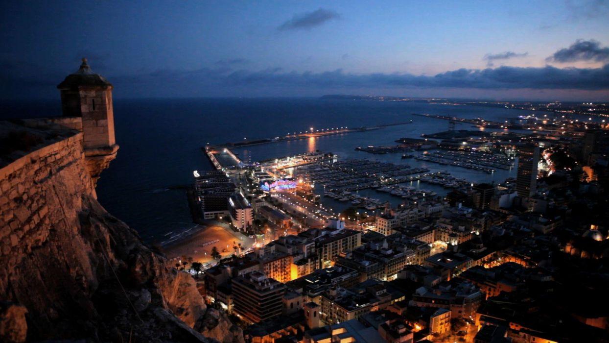1244x700 Alicante ciudad espay wallpaperx1080