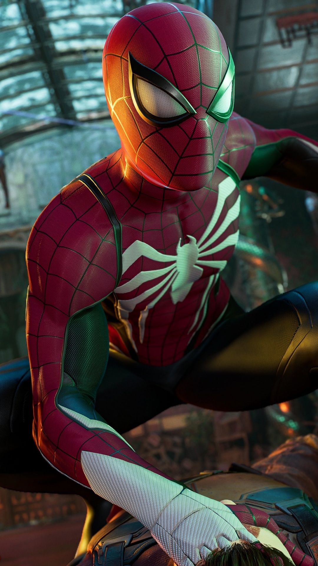 1080x1920 Marvel's Spider Man 2 2023 Photo Mode 4K Wallpaper