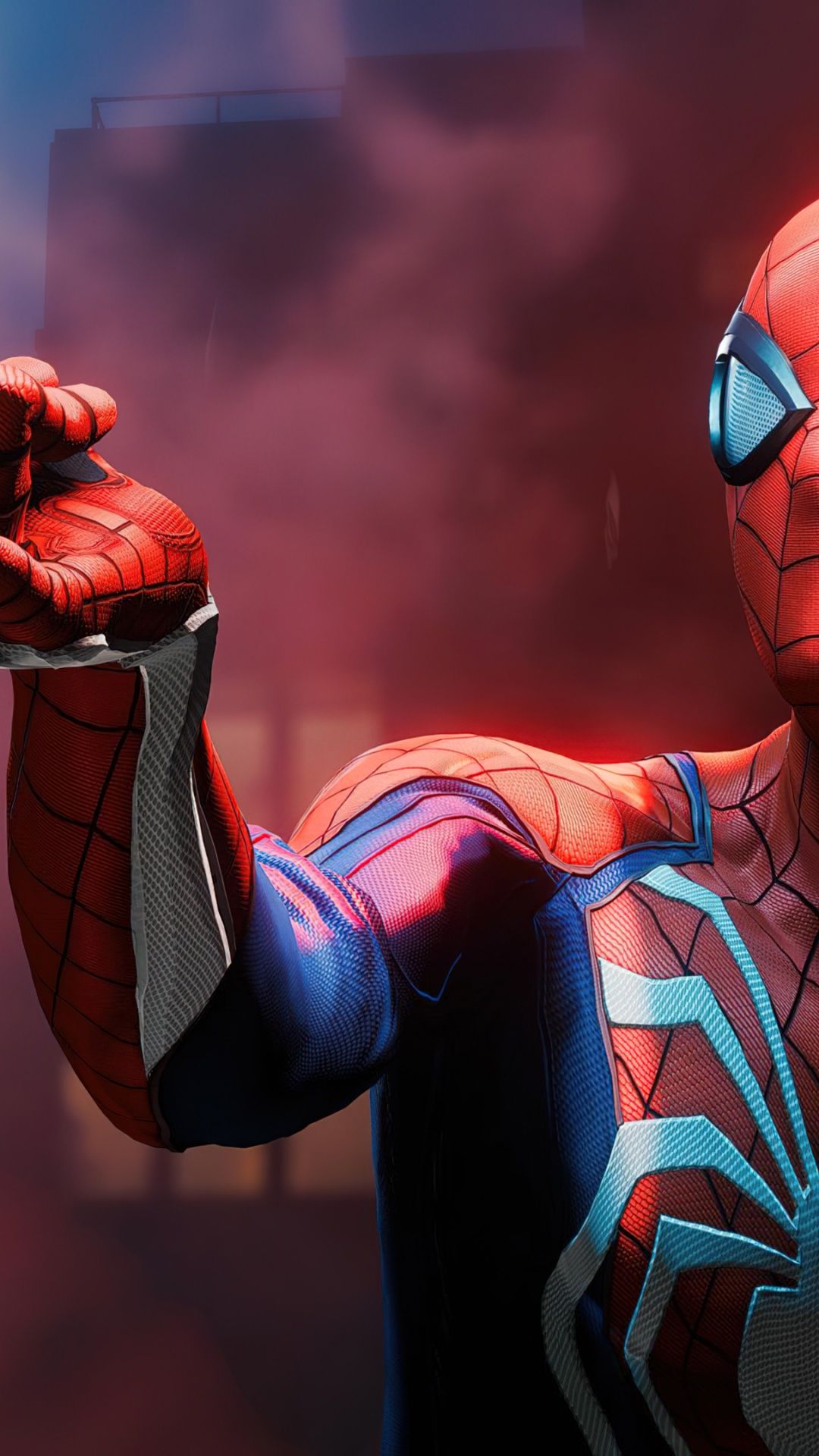 1080x1920 Marvel's Spider Man Remastered Wallpaper 4K, Advanced Suit