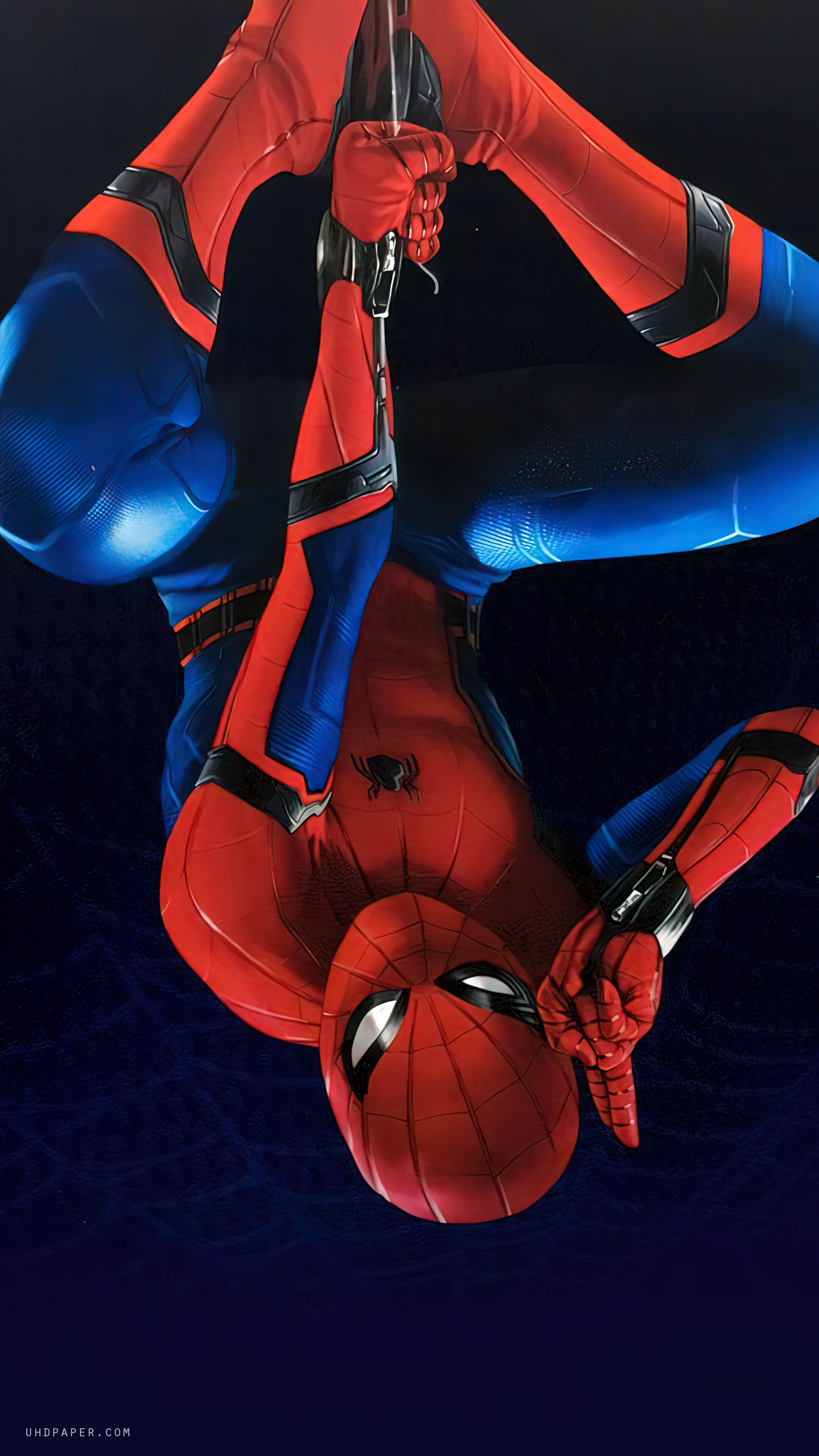 2160x3840 Spider Man Upside Down Wallpaper 4K HD PC F