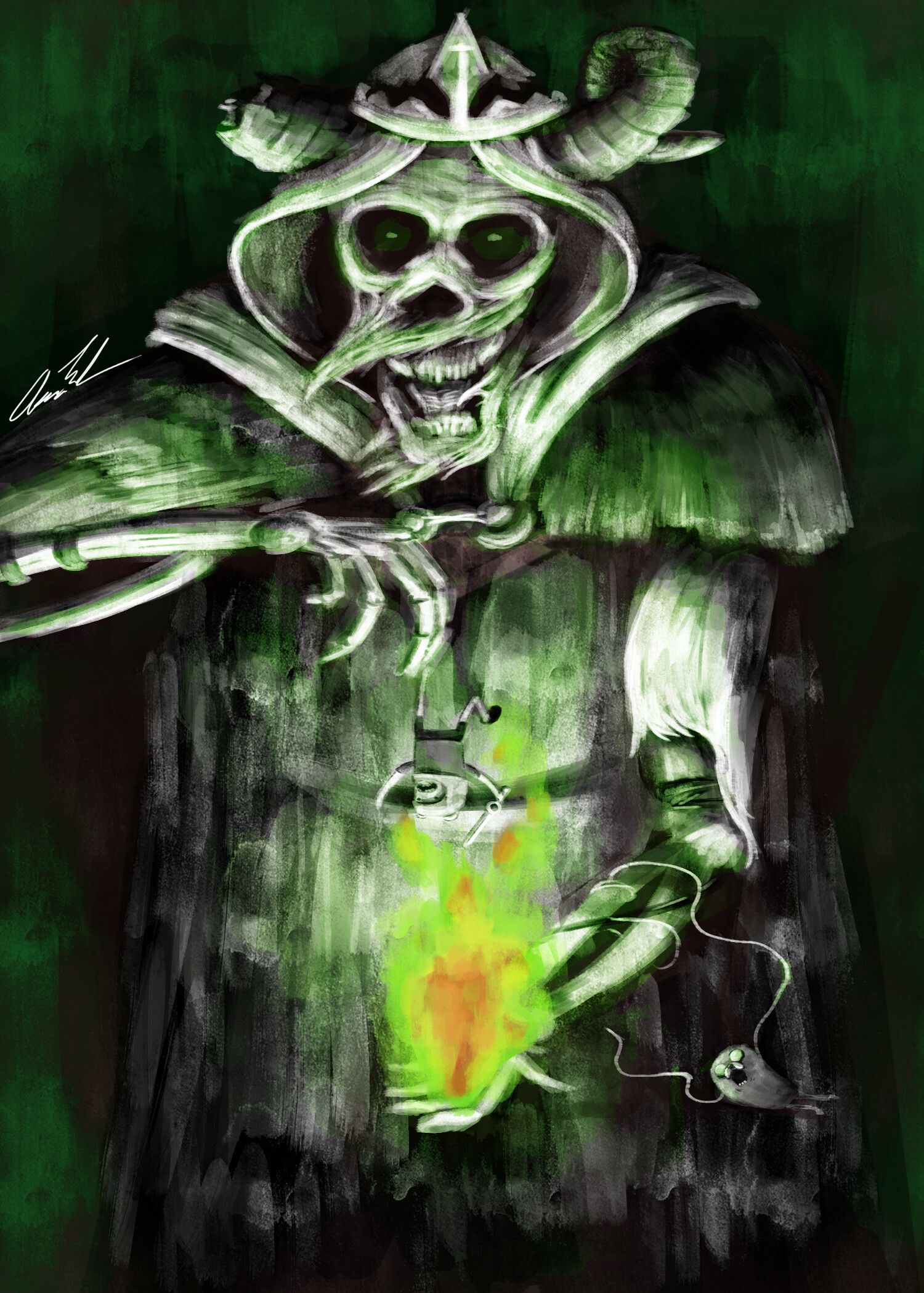 1500x2100 The Lich Time Art