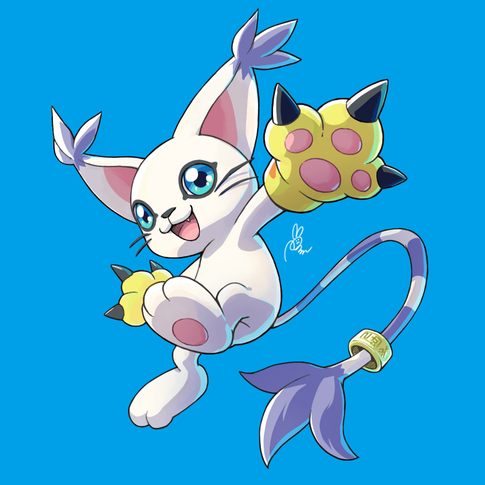 1000x1000 Tailmon, Wallpaper Anime Image Board