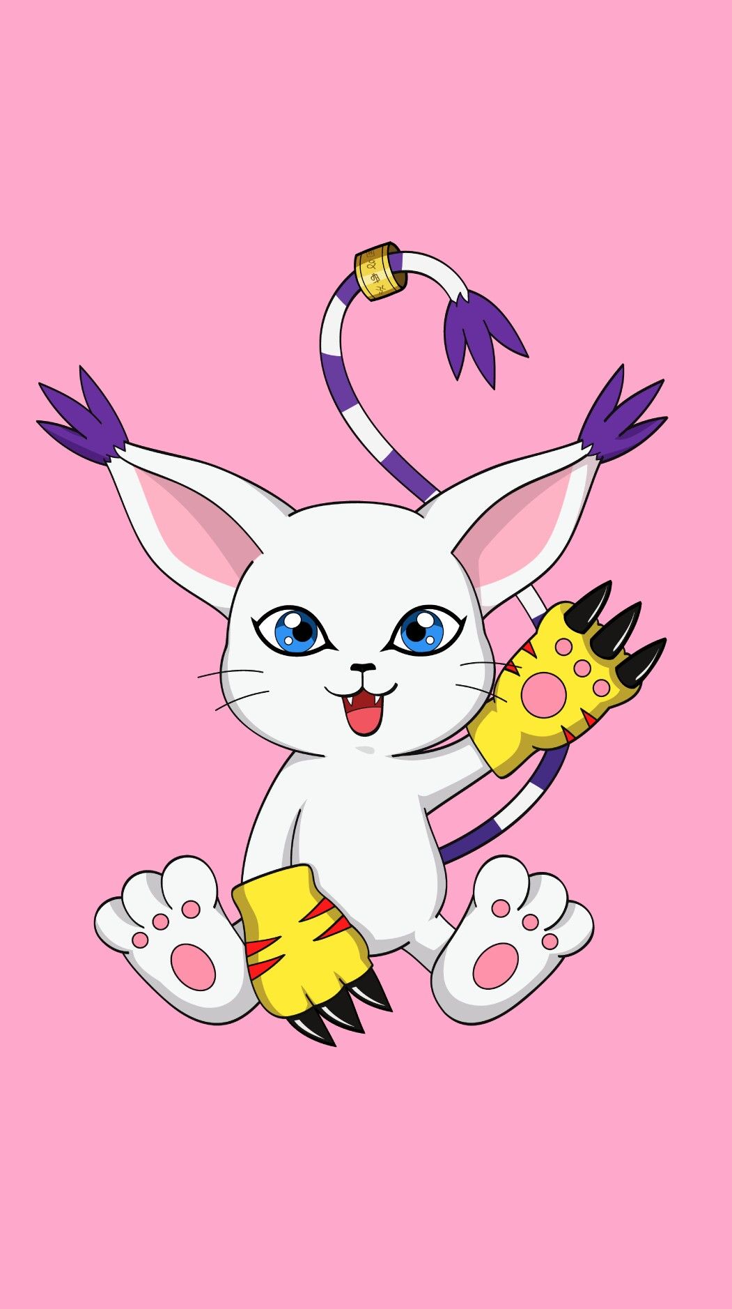 1051x1878 Tailmon Wallpaper