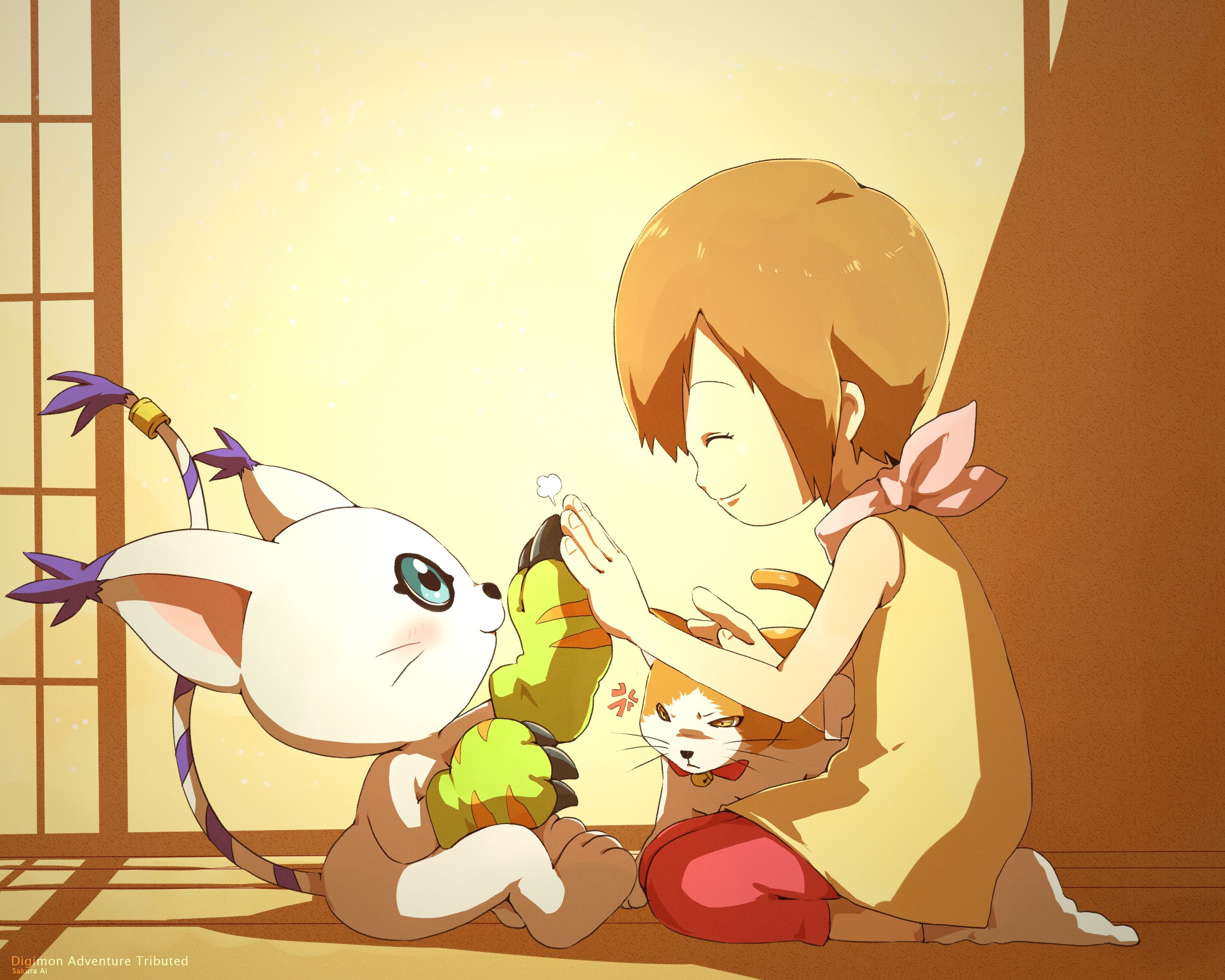 3000x2400 HD Digimon Anime Moment: Friendship and Adventurex2400