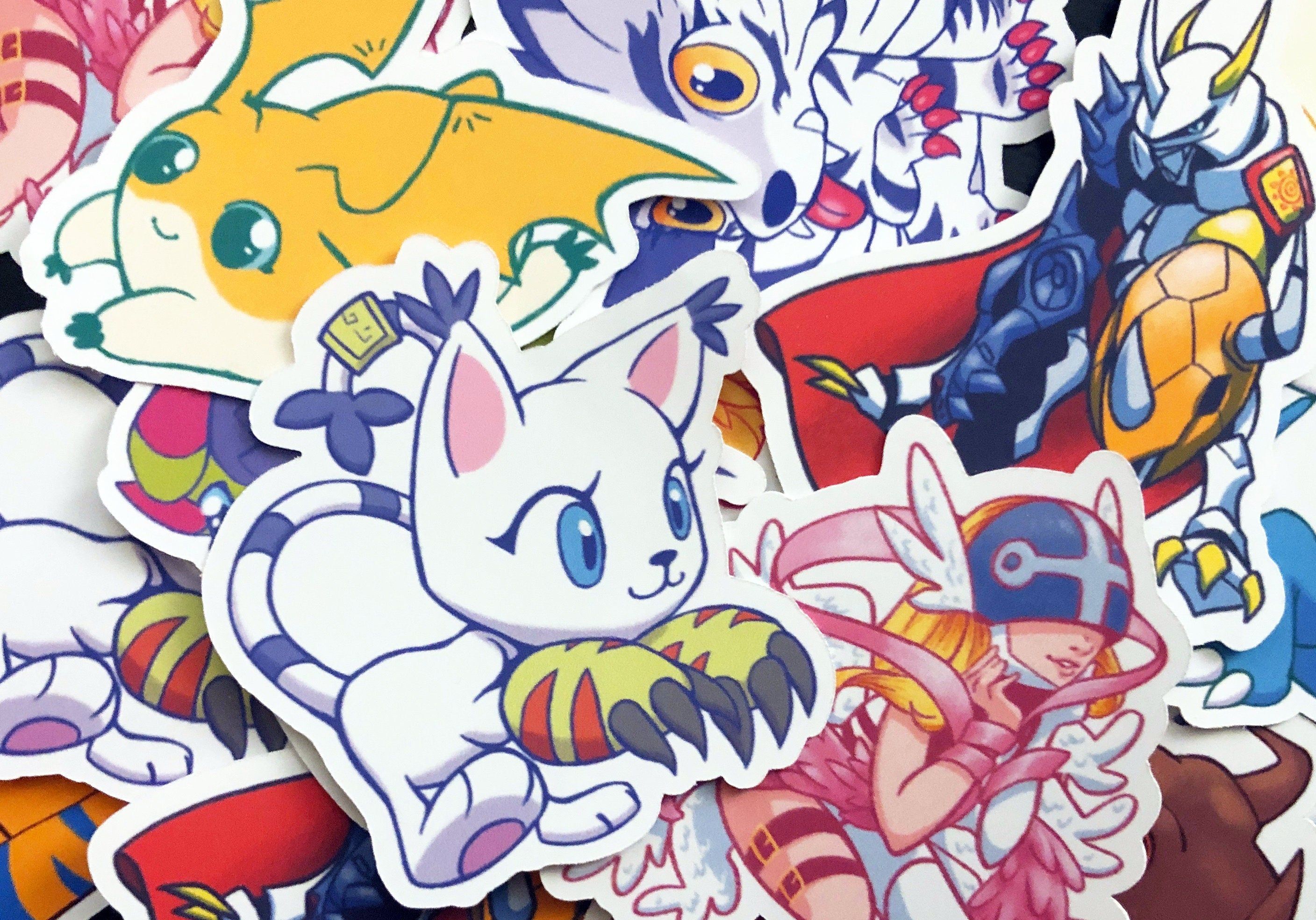 2816x1968 Digimon Stickers