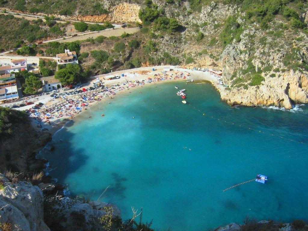 1024x768 La Granadella beach