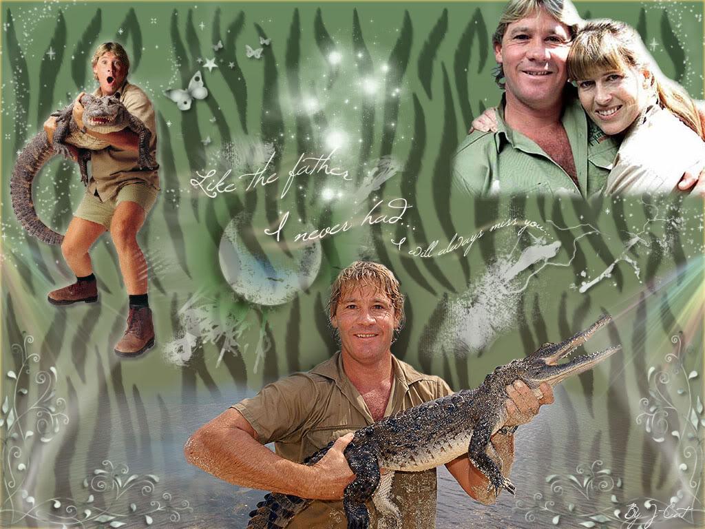 1024x768 Steve Irwin Wallpaper