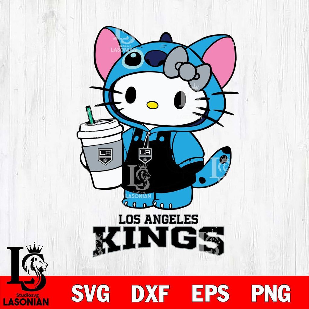 1024x1024 Los Angeles Kings Hello Kitty Stitch