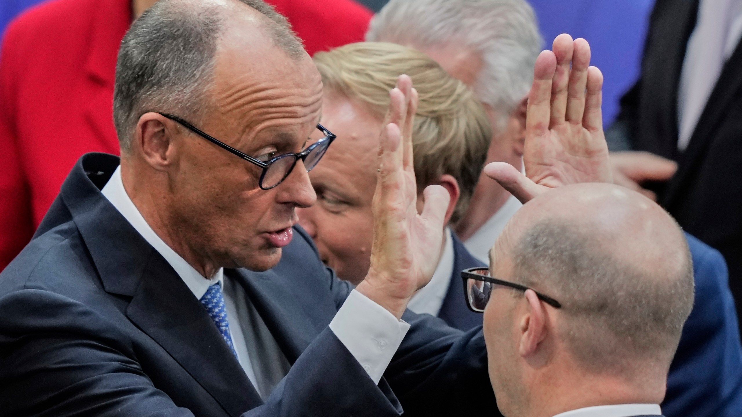2560x1440 Conservative leader Merz overcomes historic defeat to become Germany's chancellor