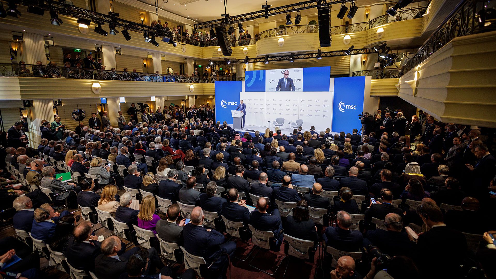 1920x1080 Federal Ministry of Finance Chancellor Friedrich Merz delivers his speech