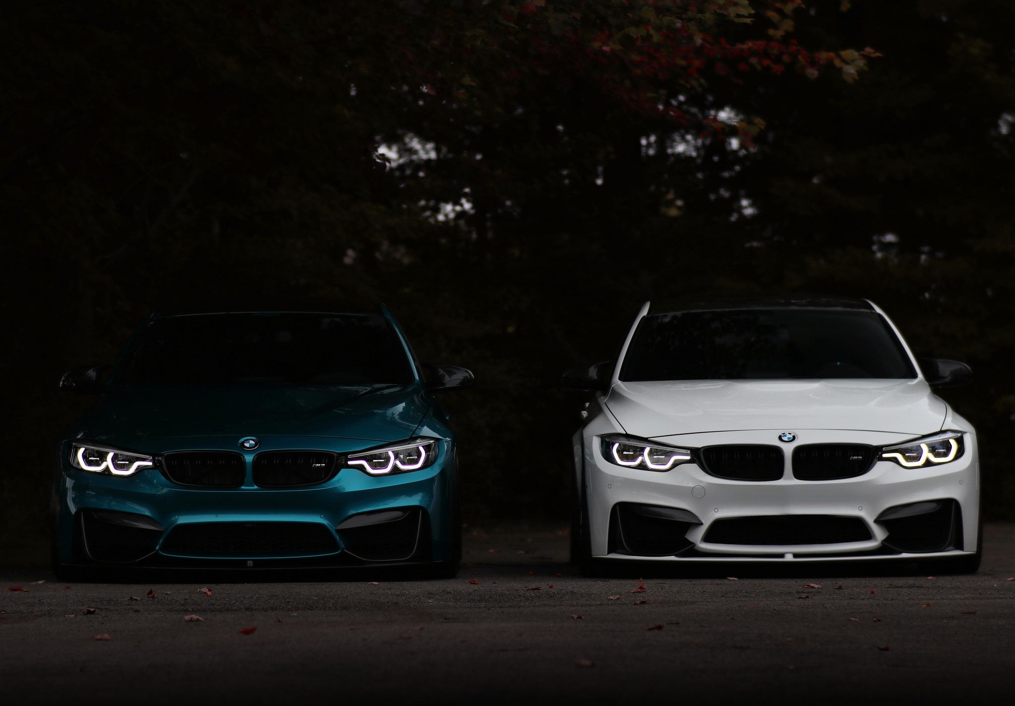 2048x1424 Wallpaper BMW, light, white, blue, angel eyes, F Sight, LED for mobile and desktop, section bmw, resolution 2048x1424