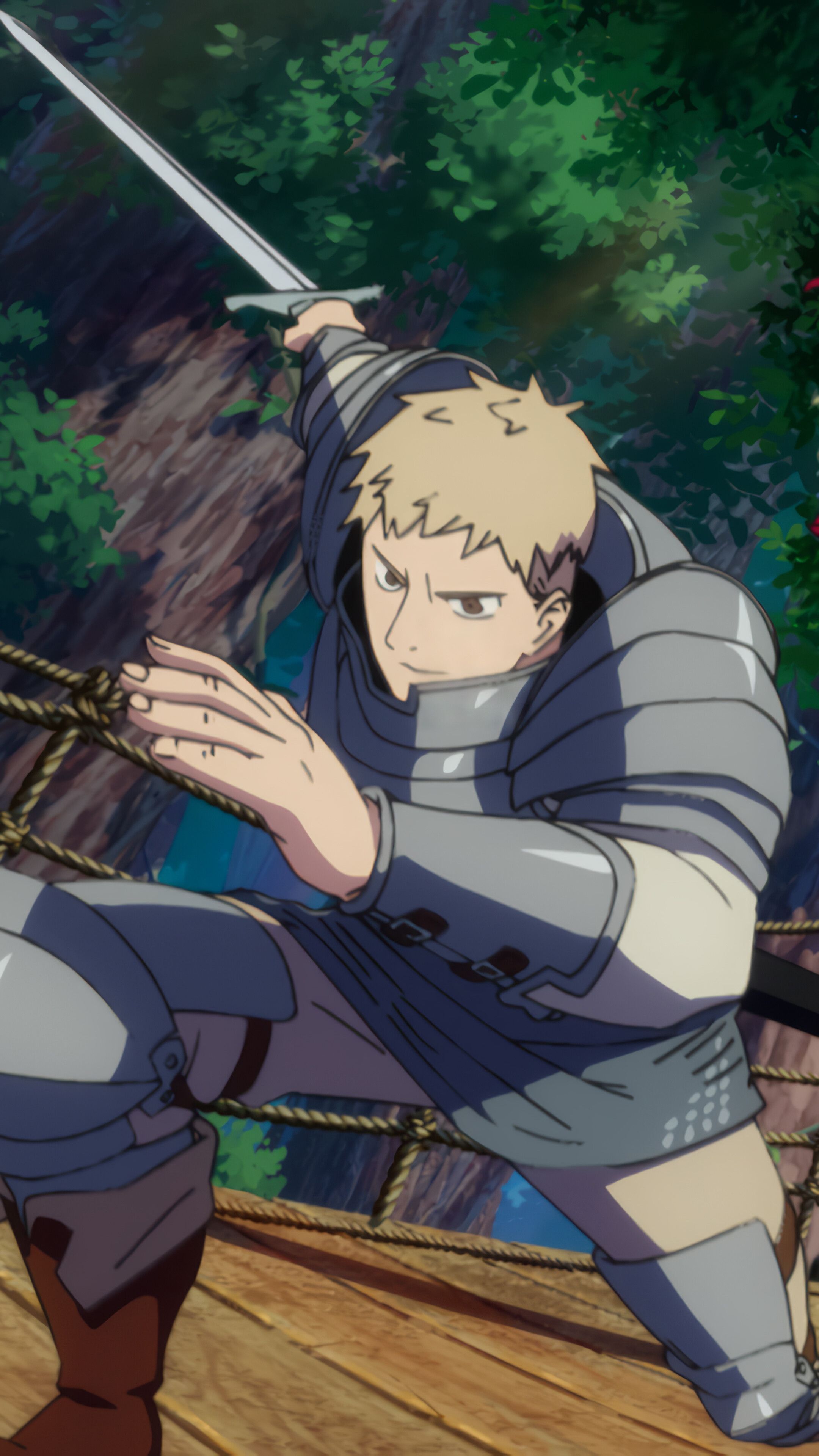 2160x3840 Delicious Dungeon Laios Touden Netflix Anime 4K Wallpaper iPhone HD Phone n