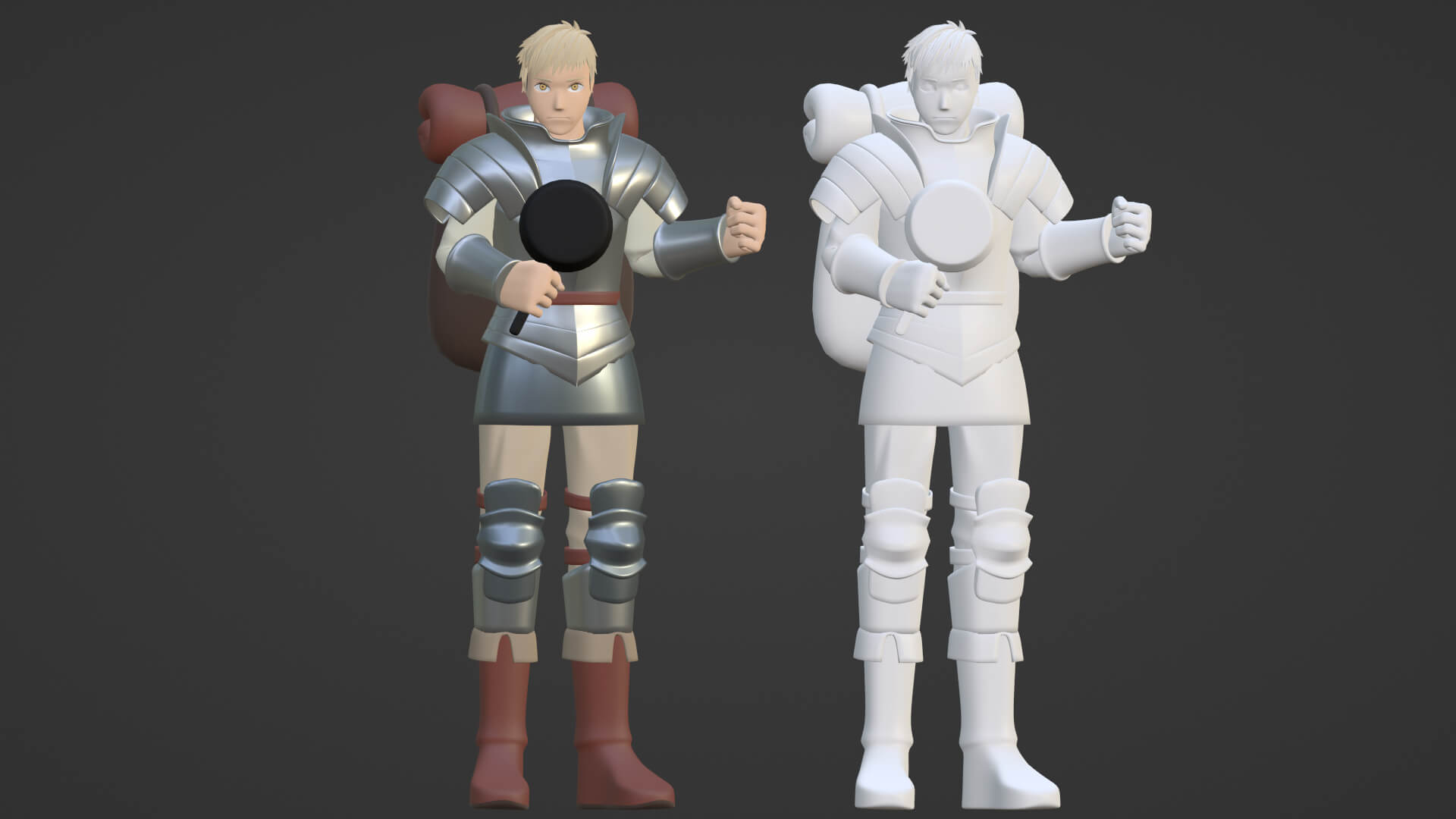 1920x1080 Laios Touden in Dungeon 3D Model