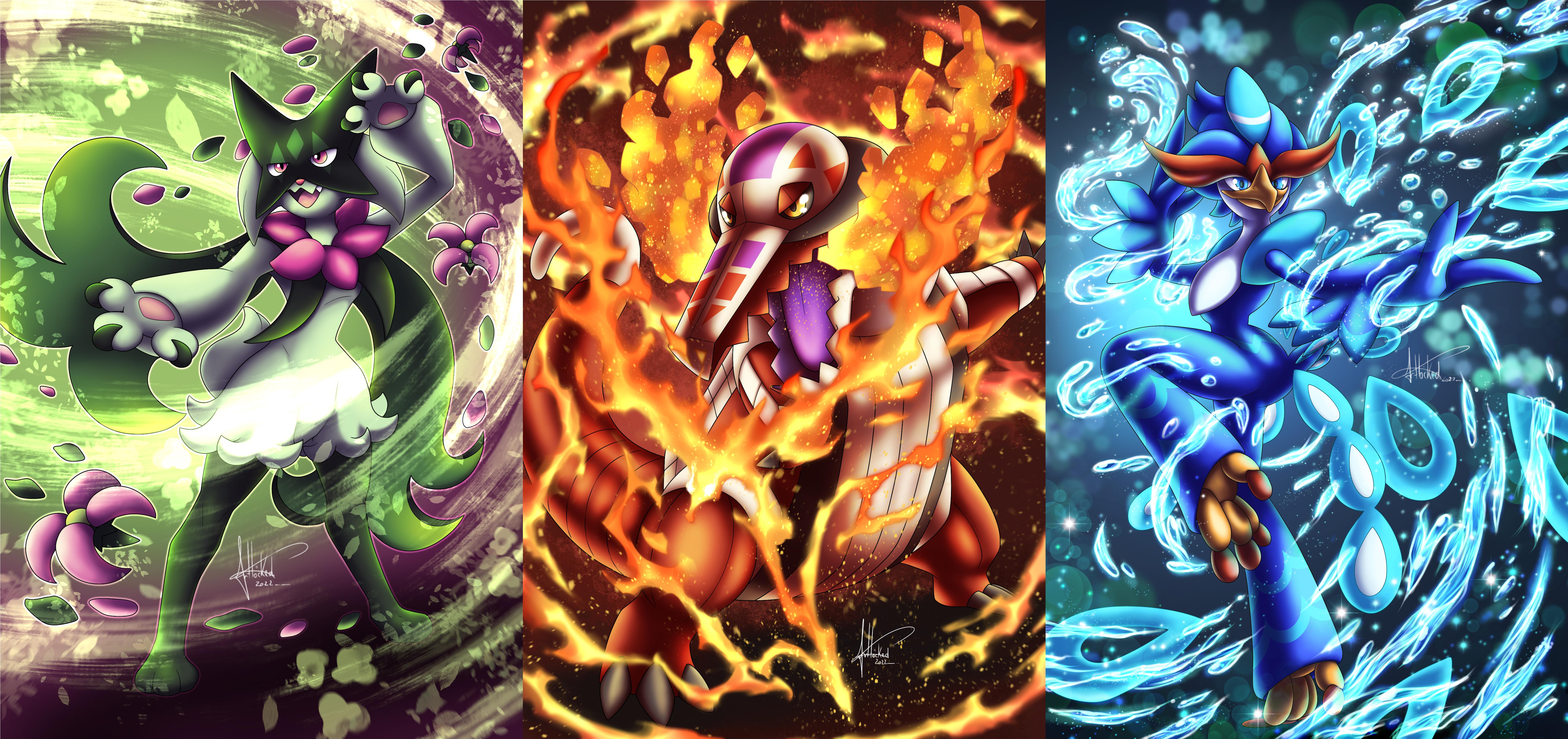 7440x3508 Skeledirge Wallpaper